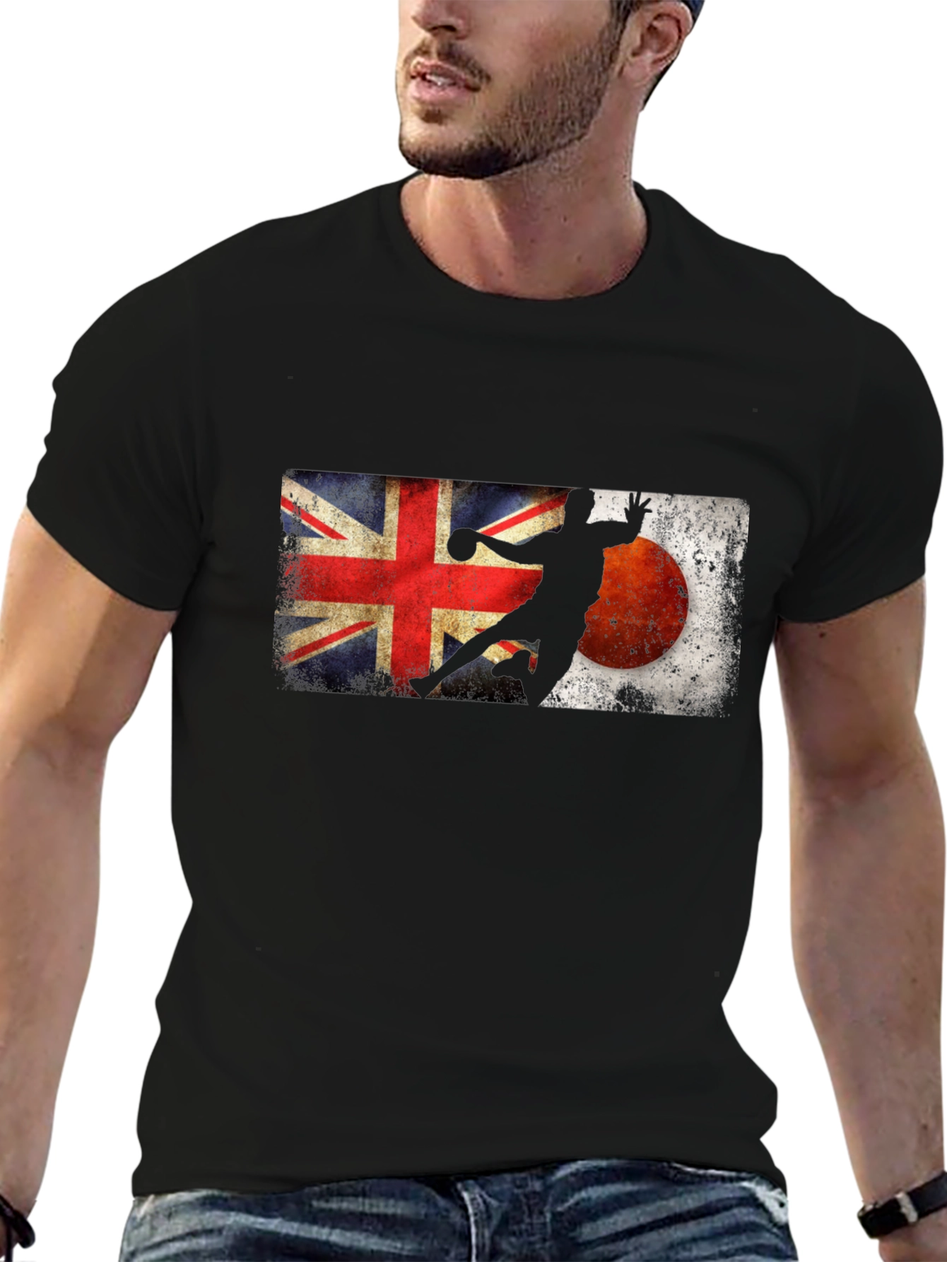 Union Jack Japan Handball T-Shirt