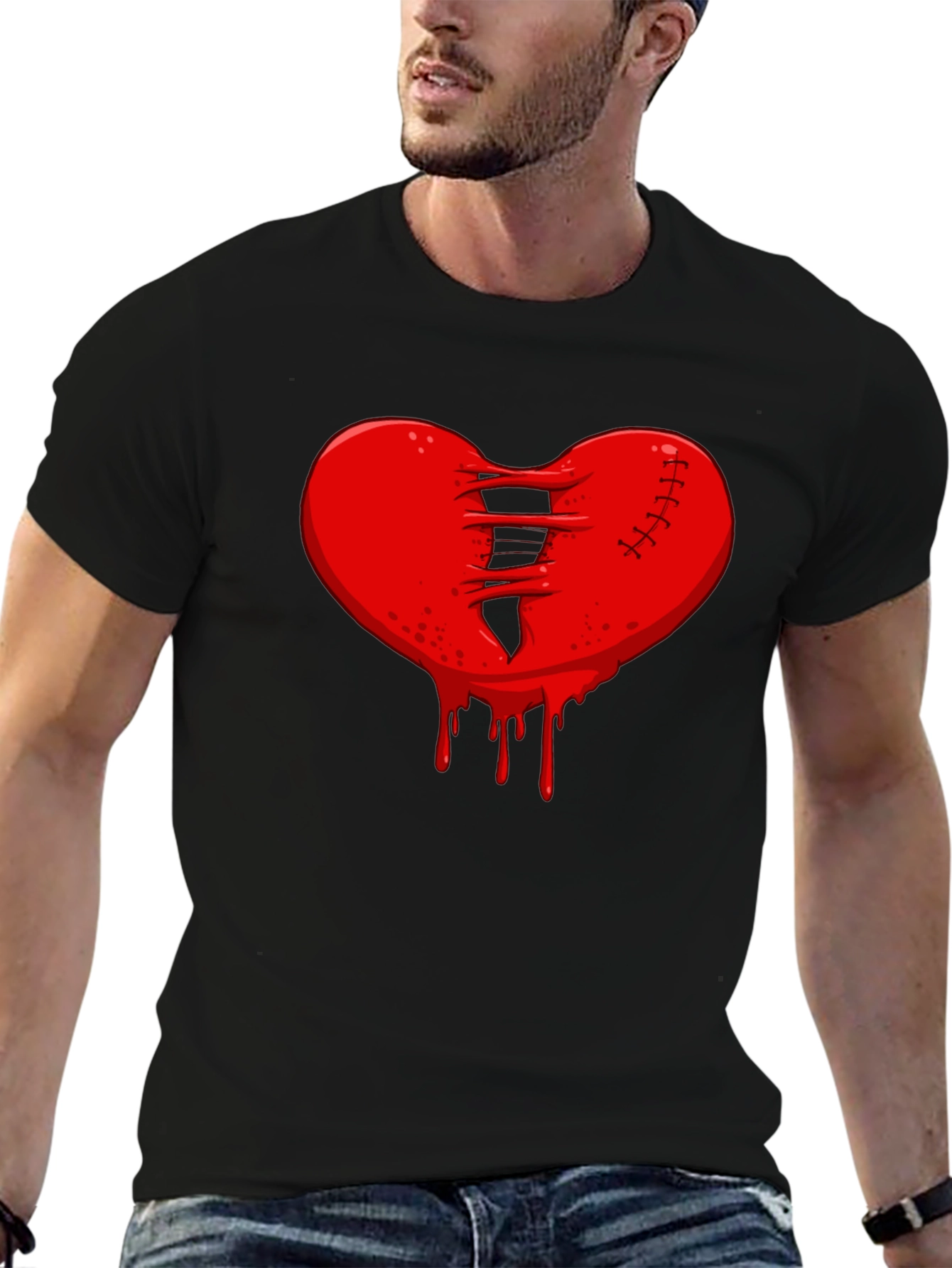 Broken Heart Graphic T-Shirt