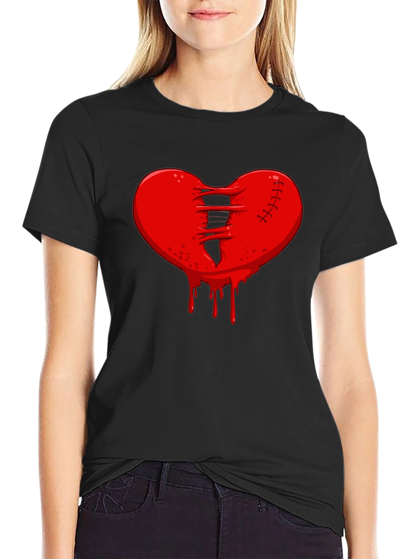 Broken Heart Graphic T-Shirt
