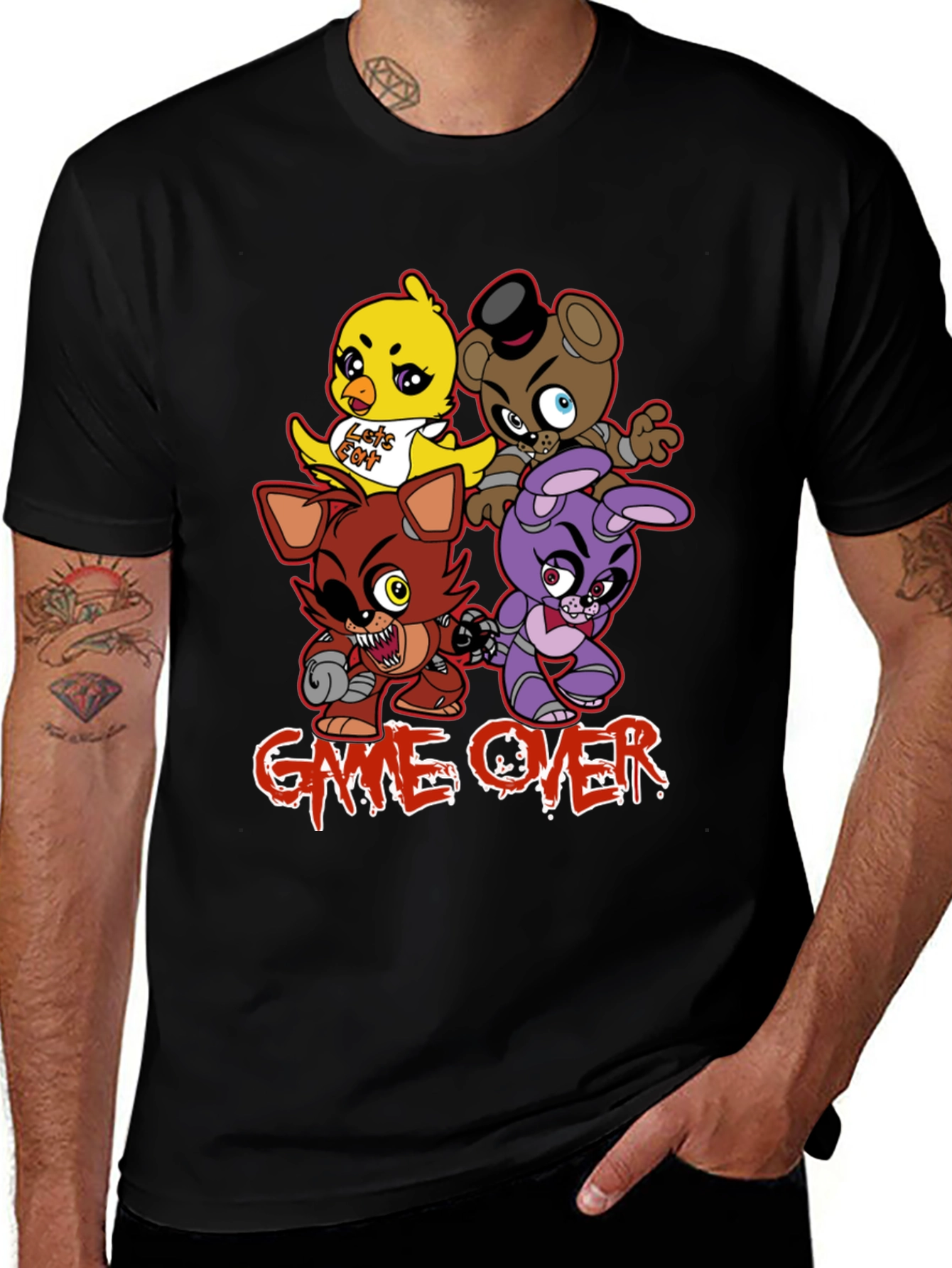 Five Nights at Freddys Game Over T-Shirt