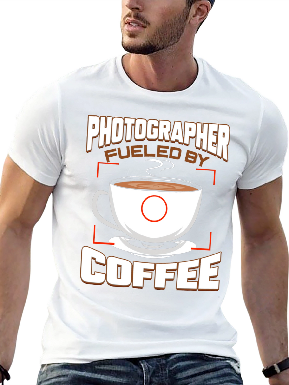 Photographer Fueled By Coffee T-Shirt