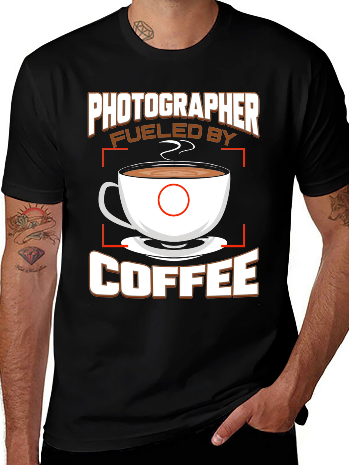 Photographer Fueled By Coffee T-Shirt