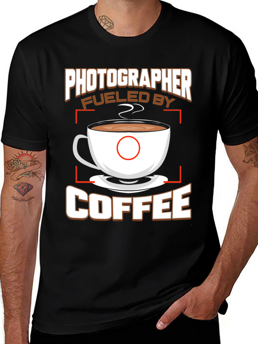 Photographer Fueled By Coffee T-Shirt