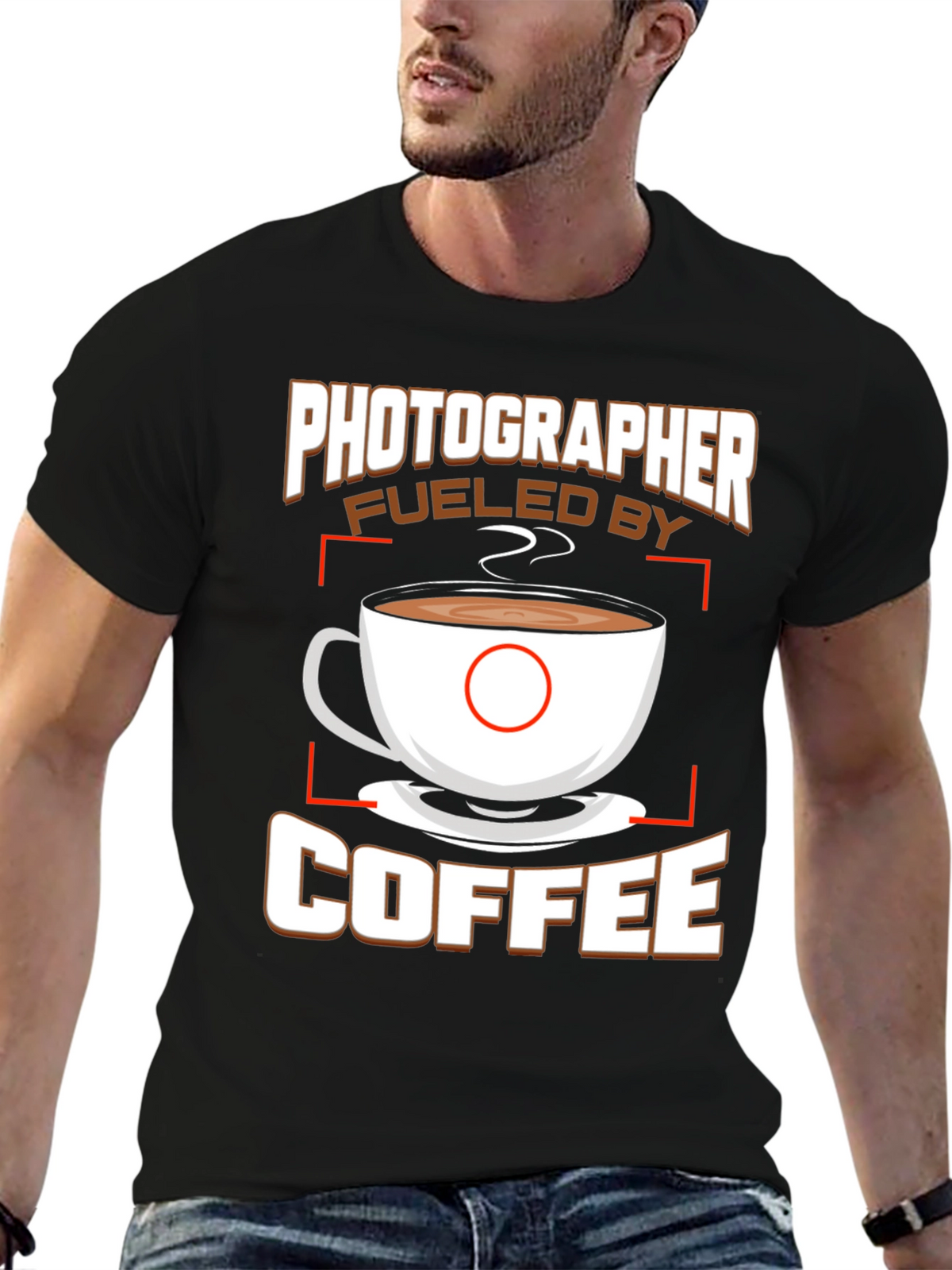 Photographer Fueled By Coffee T-Shirt