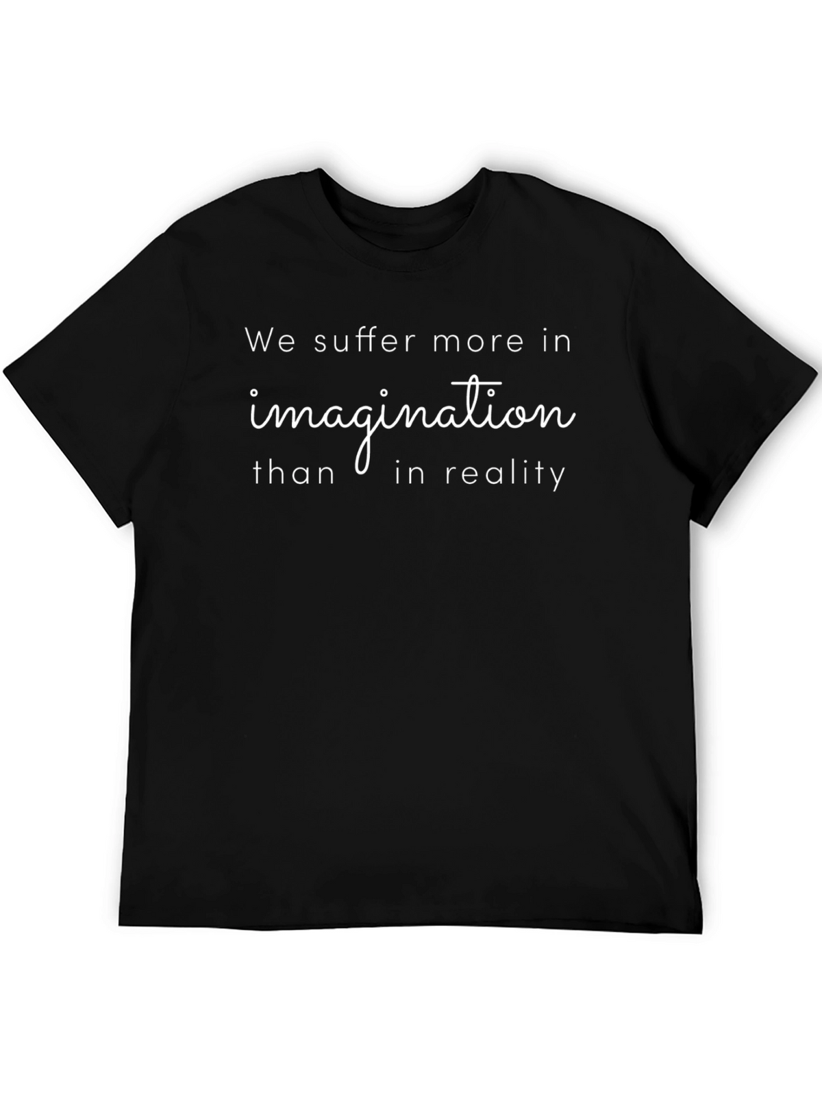 Inspirational T-Shirt - Imagination vs. Reality