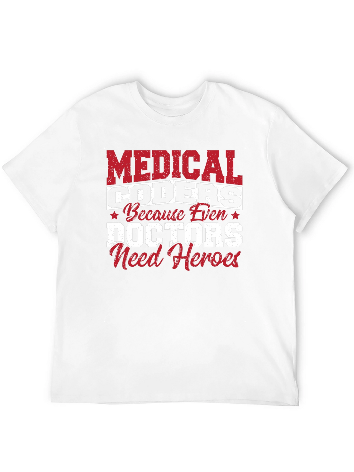 Medical Coders Hero Black T-Shirt