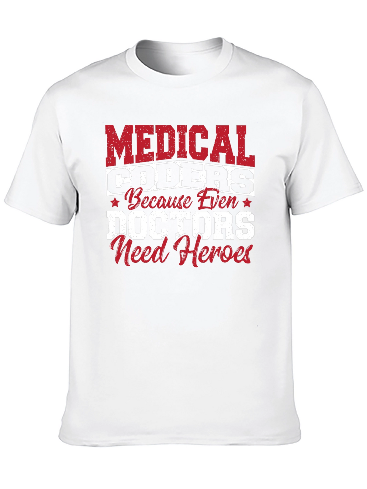 Medical Coders Hero Black T-Shirt