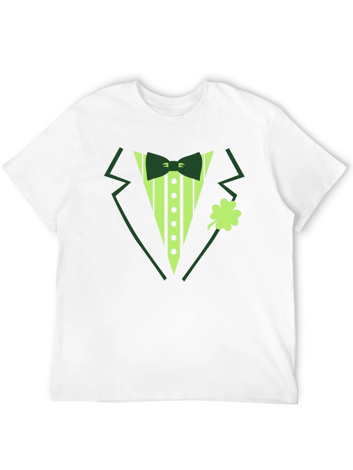 St Patricks Day Tuxedo T-Shirt - Irish Celebration Apparel