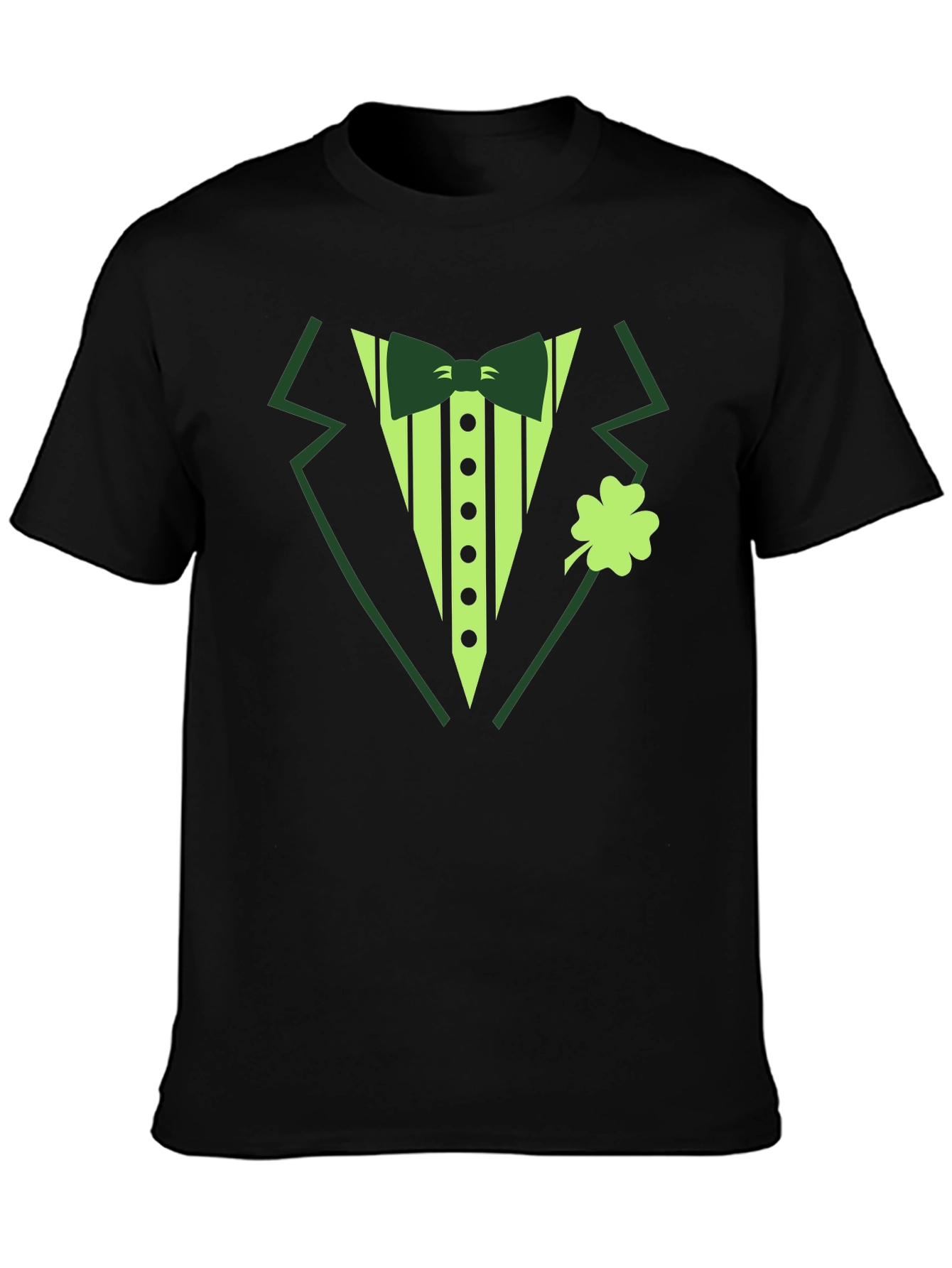 St Patricks Day Tuxedo T-Shirt - Irish Celebration Apparel