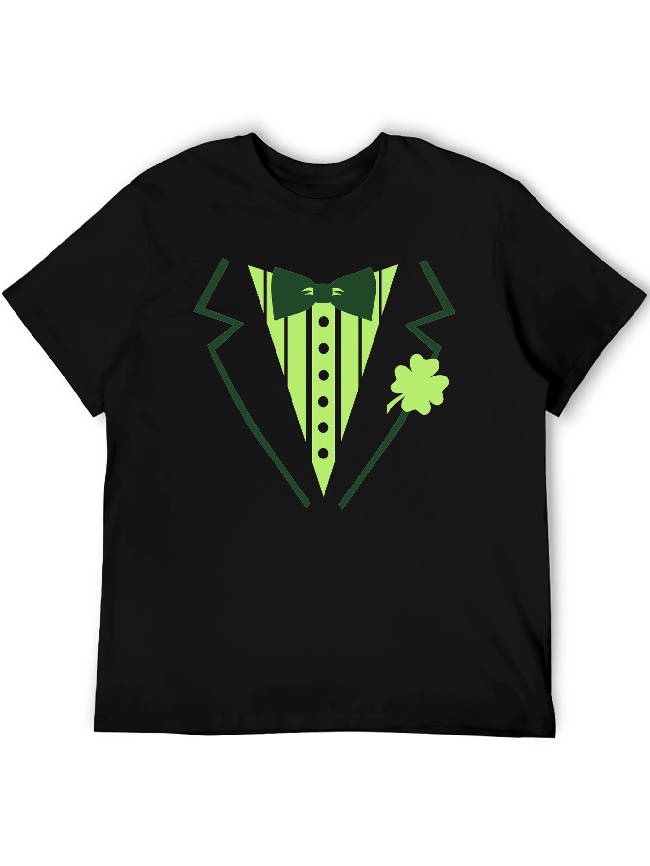 St Patricks Day Tuxedo T-Shirt - Irish Celebration Apparel