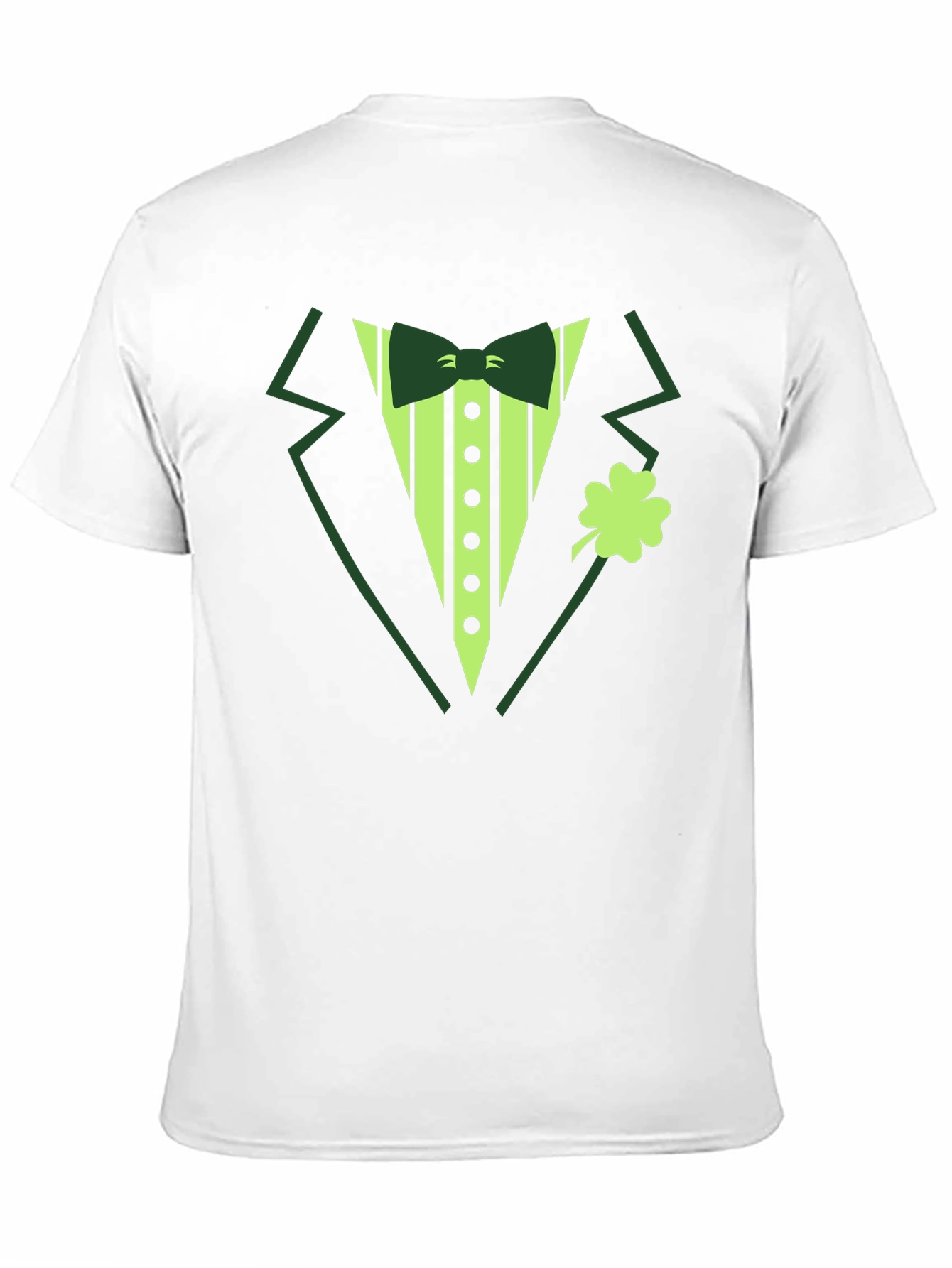 St Patricks Day Tuxedo T-Shirt - Irish Celebration Apparel