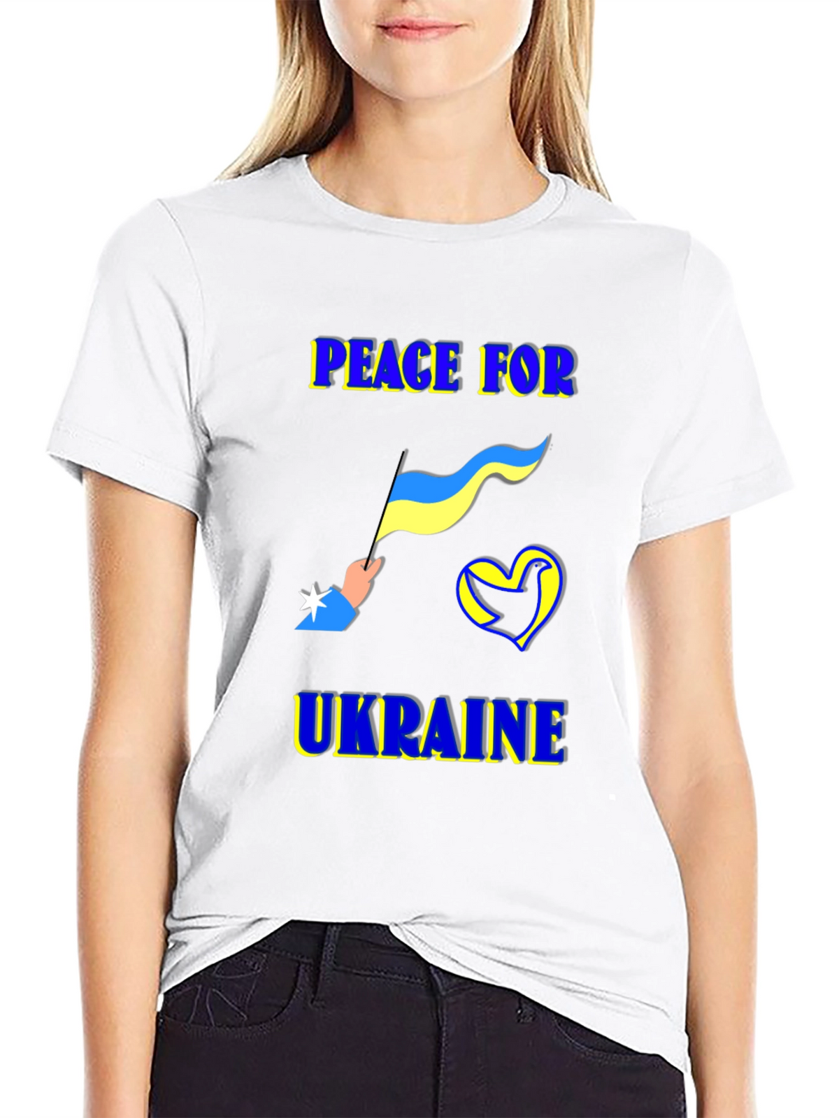 Peace For Ukraine T-Shirt Support Ukraine Tee