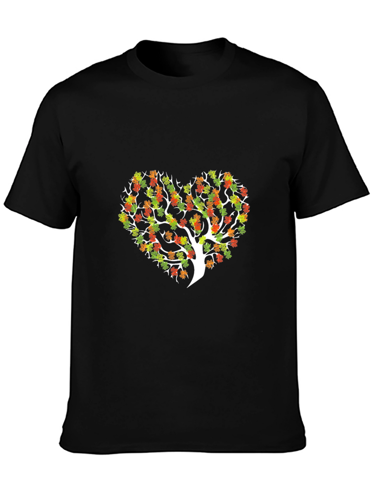 Heart Tree Graphic Tee - Unique Nature Design