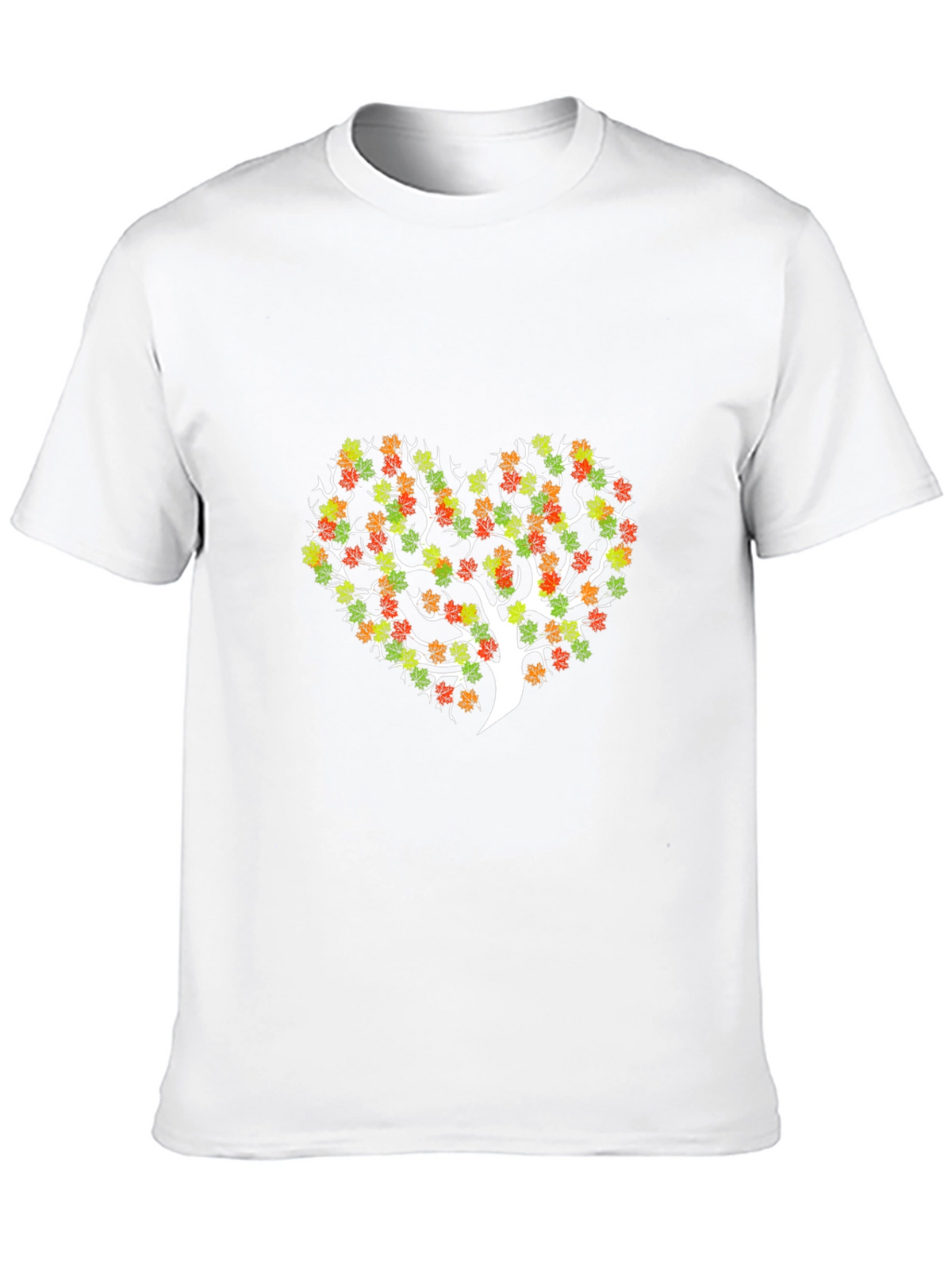 Heart Tree Graphic Tee - Unique Nature Design