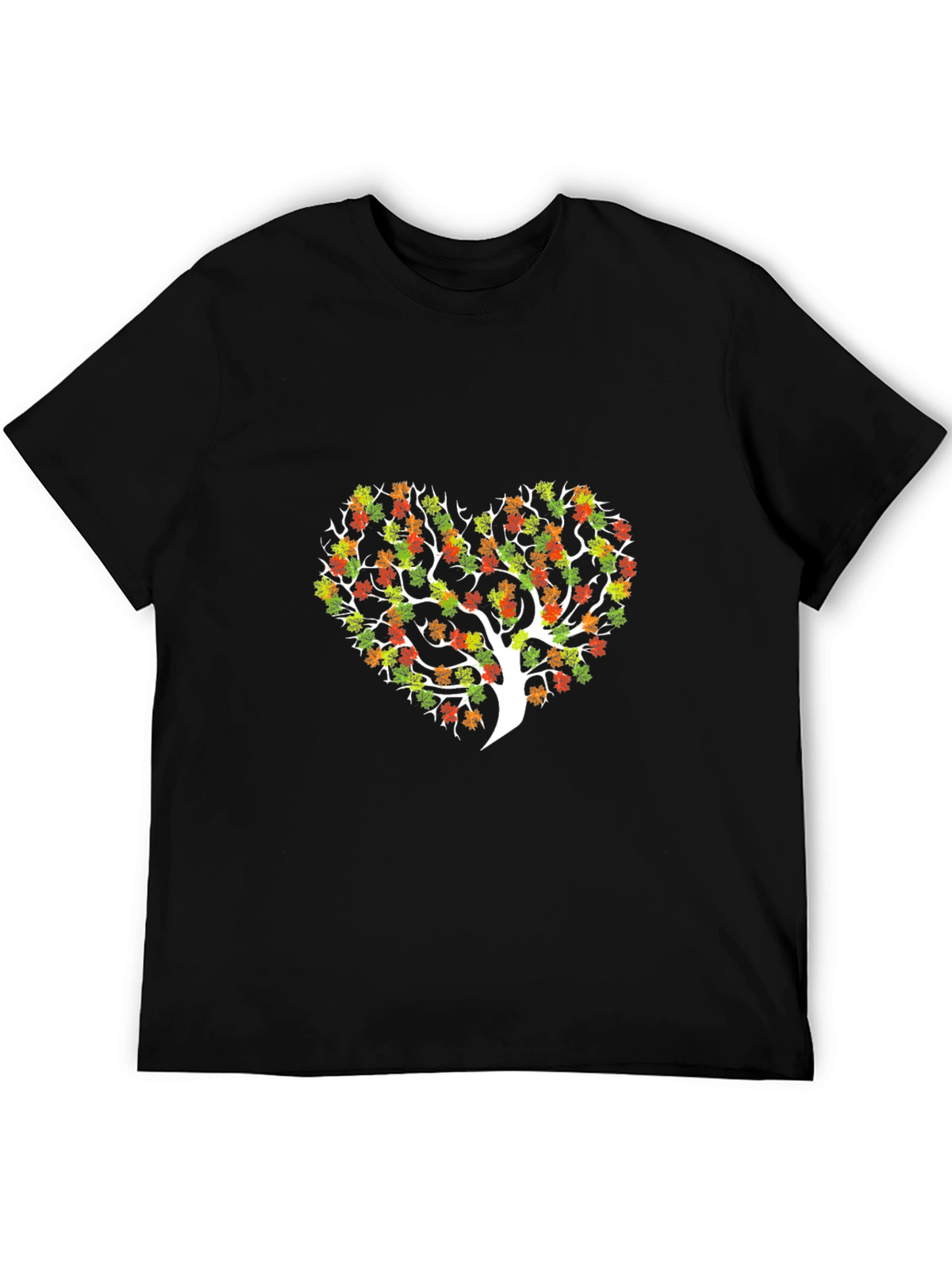 Heart Tree Graphic Tee - Unique Nature Design