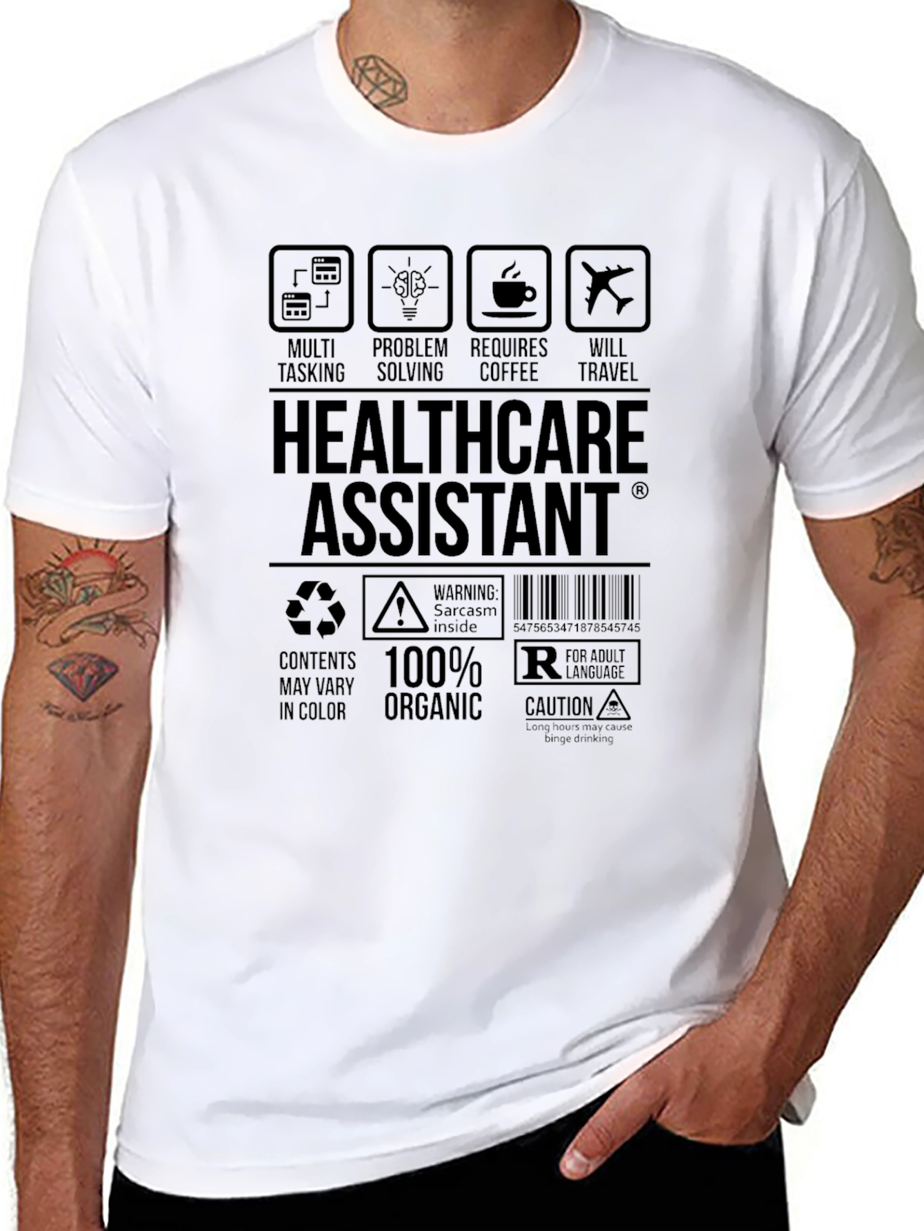 Healthcare Assistant Humor T-Shirt