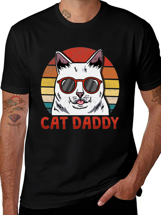 Cat Daddy T-Shirt - Cool Cat Lover Tee