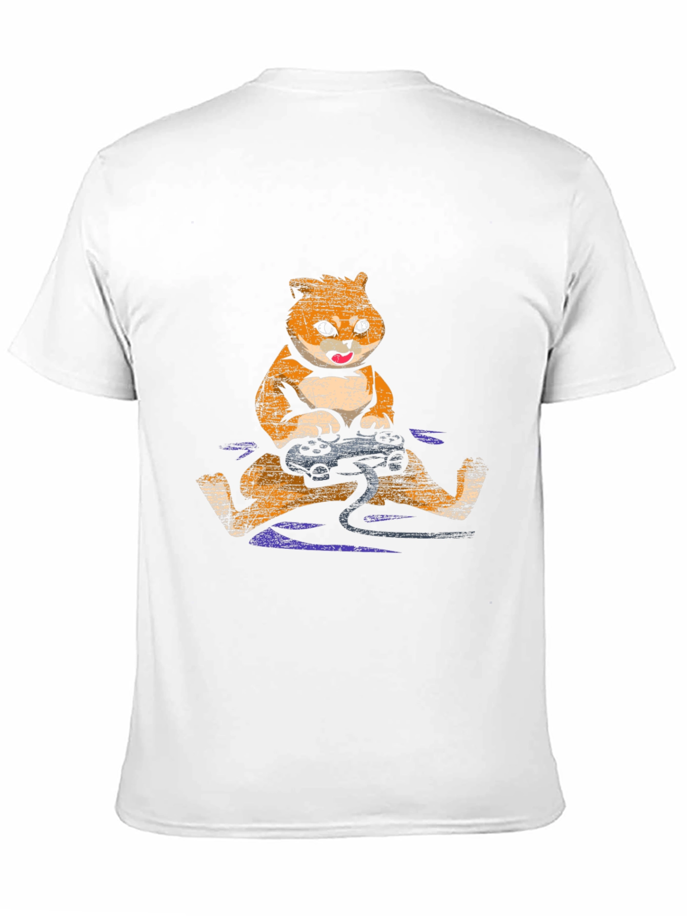 Gamer Fox Graphic T-Shirt