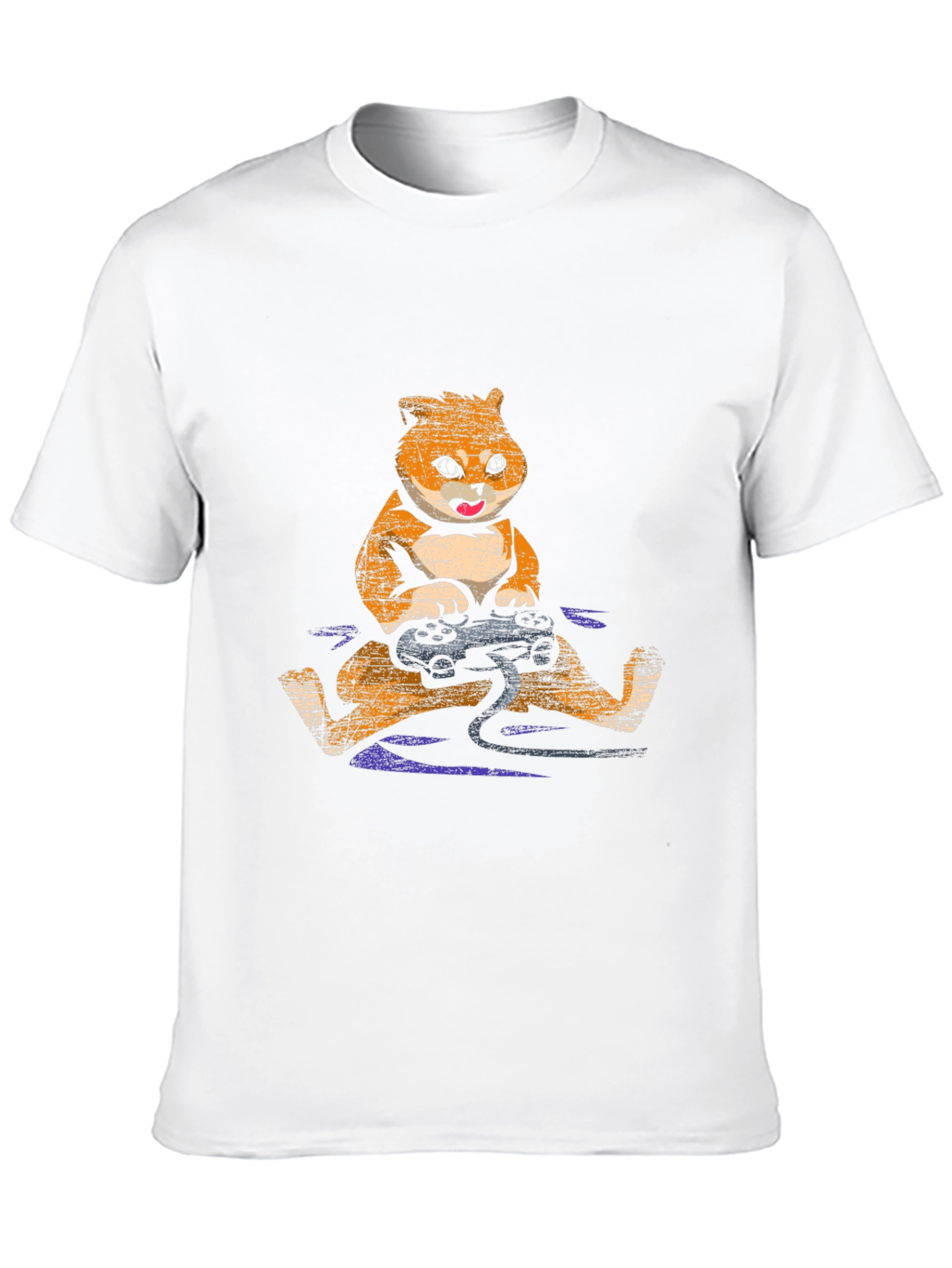 Gamer Fox Graphic T-Shirt