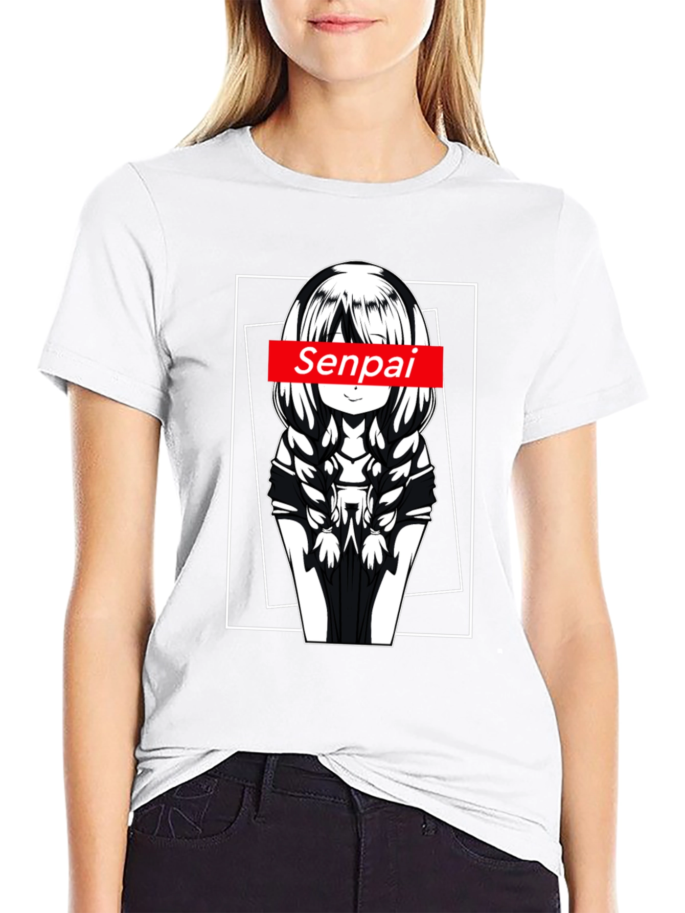 Senpai Anime Graphic Tee