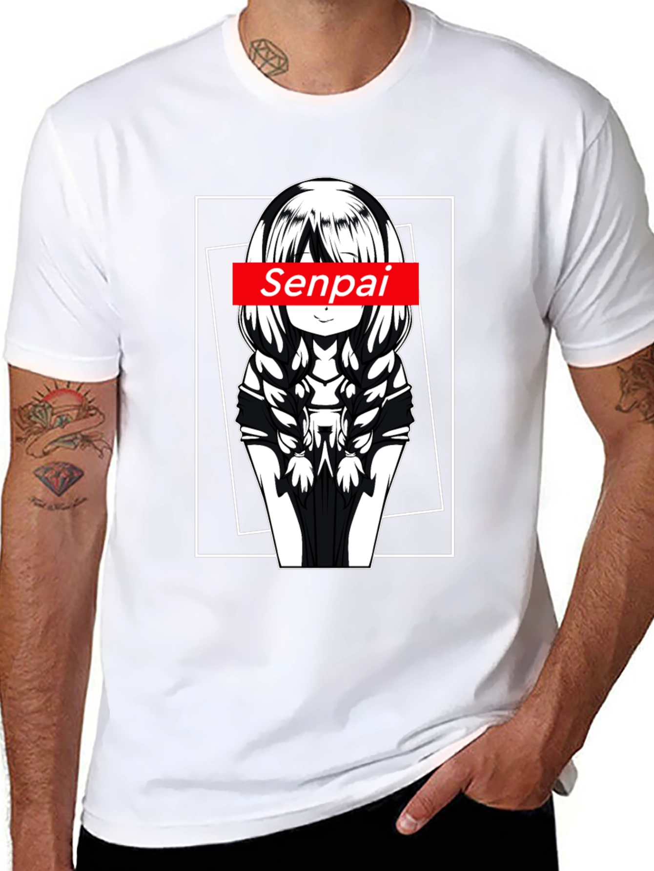 Senpai Anime Graphic Tee