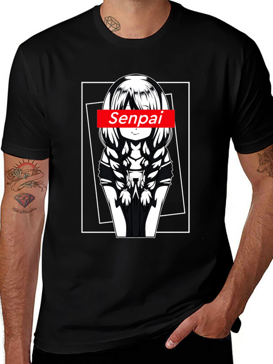 Senpai Anime Graphic Tee