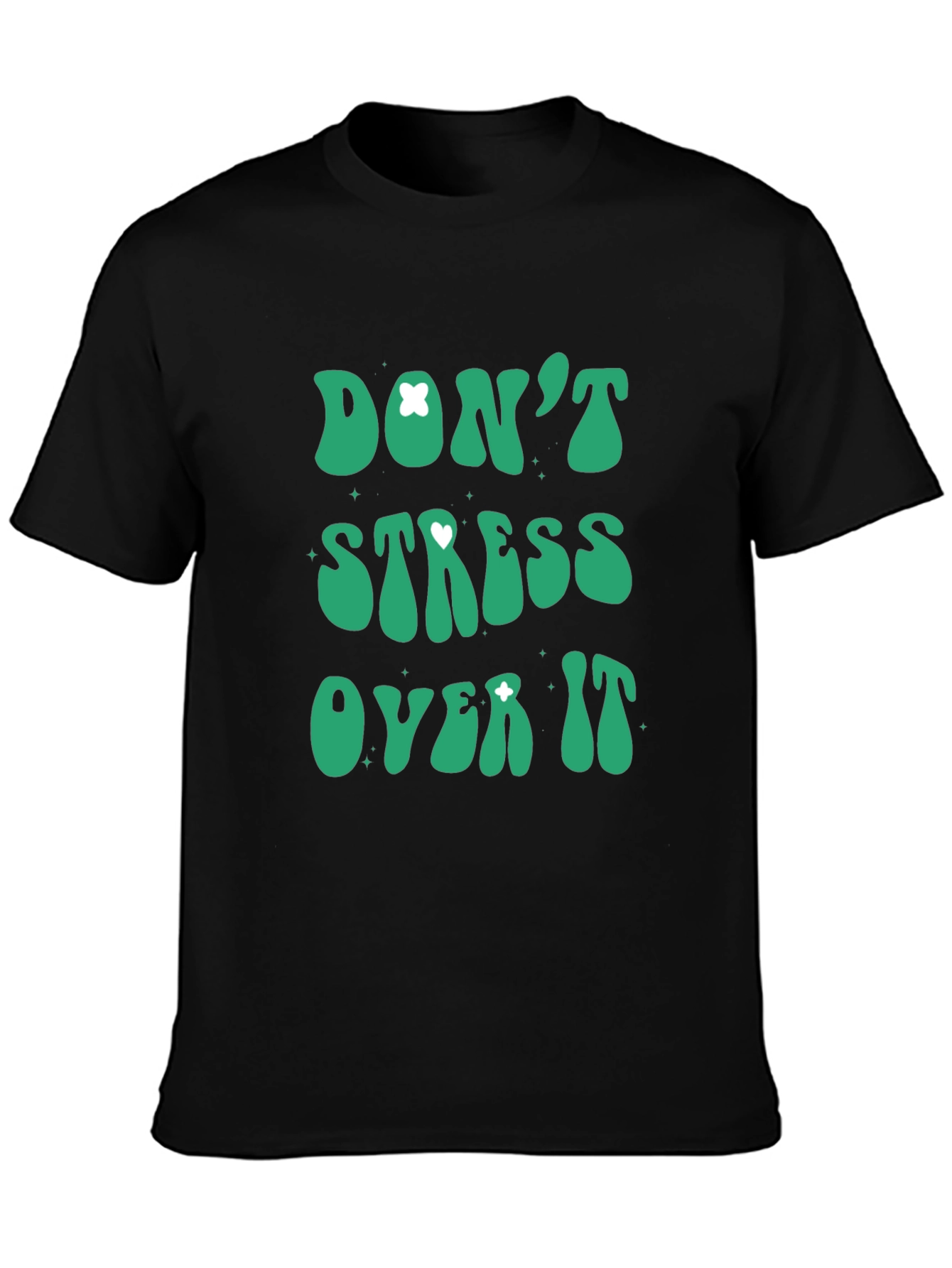 Dont Stress Over It Graphic Tee - Relaxed Fit