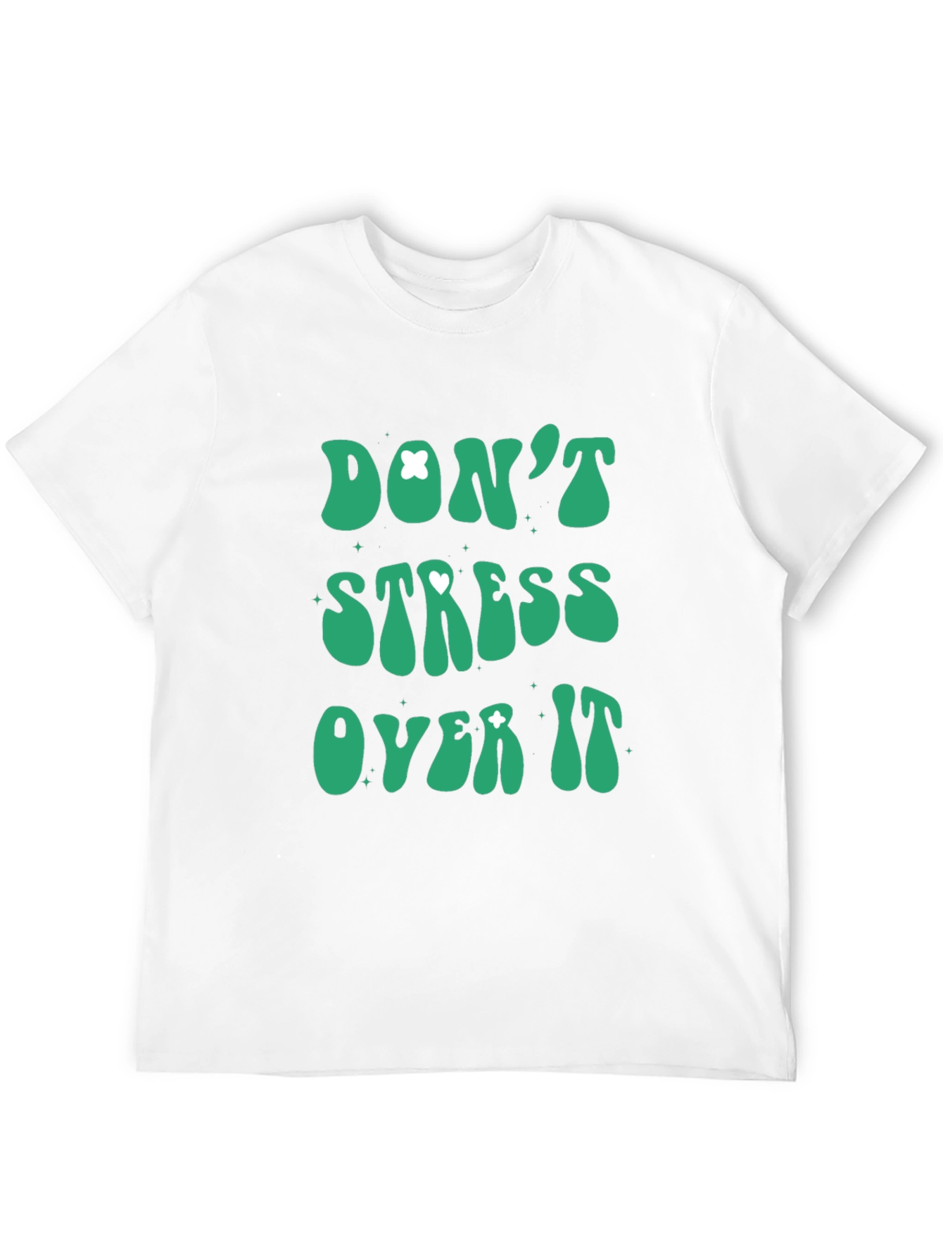 Dont Stress Over It Graphic Tee - Relaxed Fit