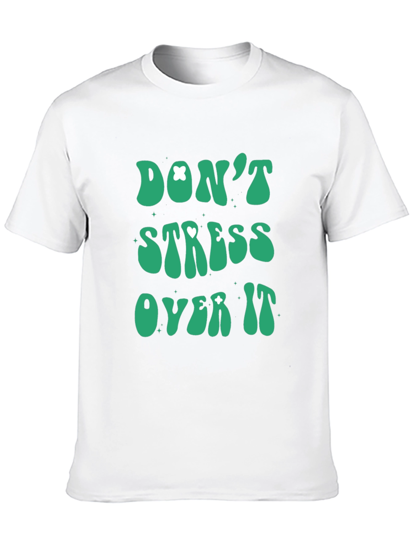 Dont Stress Over It Graphic Tee - Relaxed Fit
