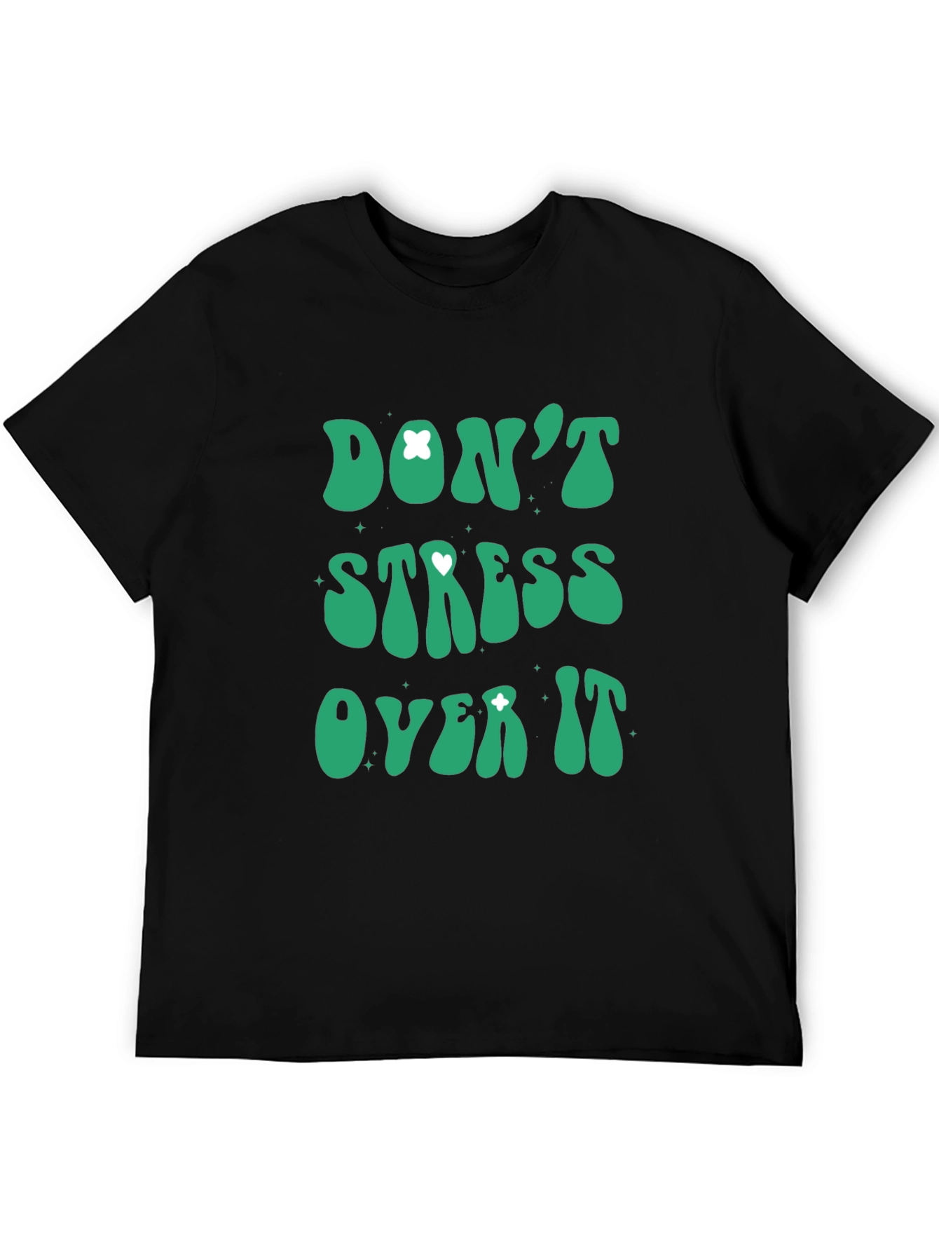Dont Stress Over It Graphic Tee - Relaxed Fit