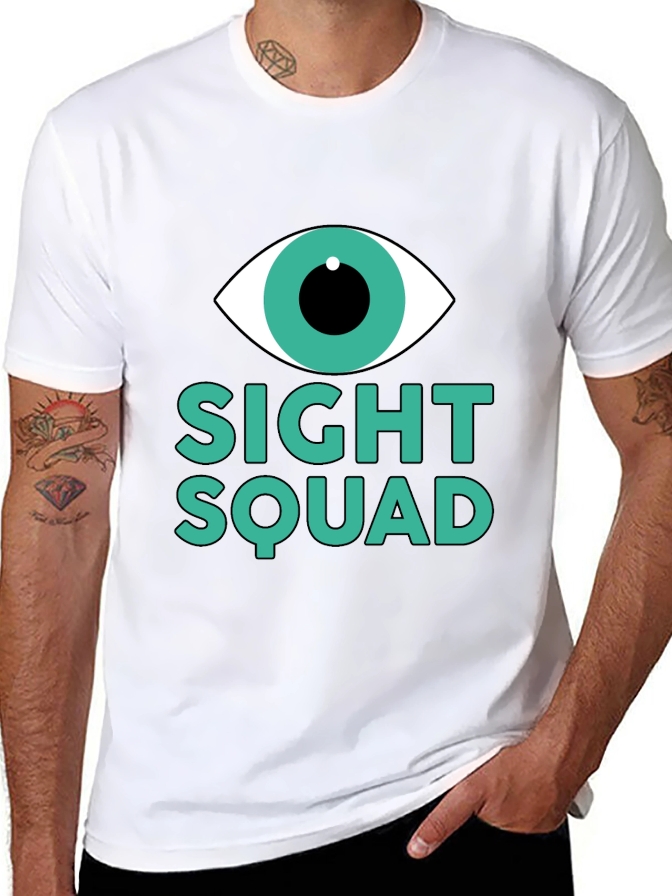 Sight Squad T-Shirt - Eye Graphic Tee