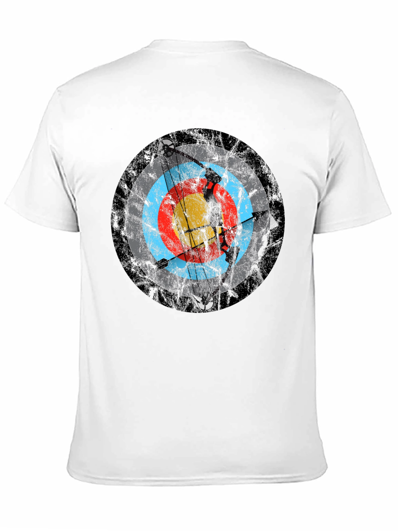 Archery Target T-Shirt - Black