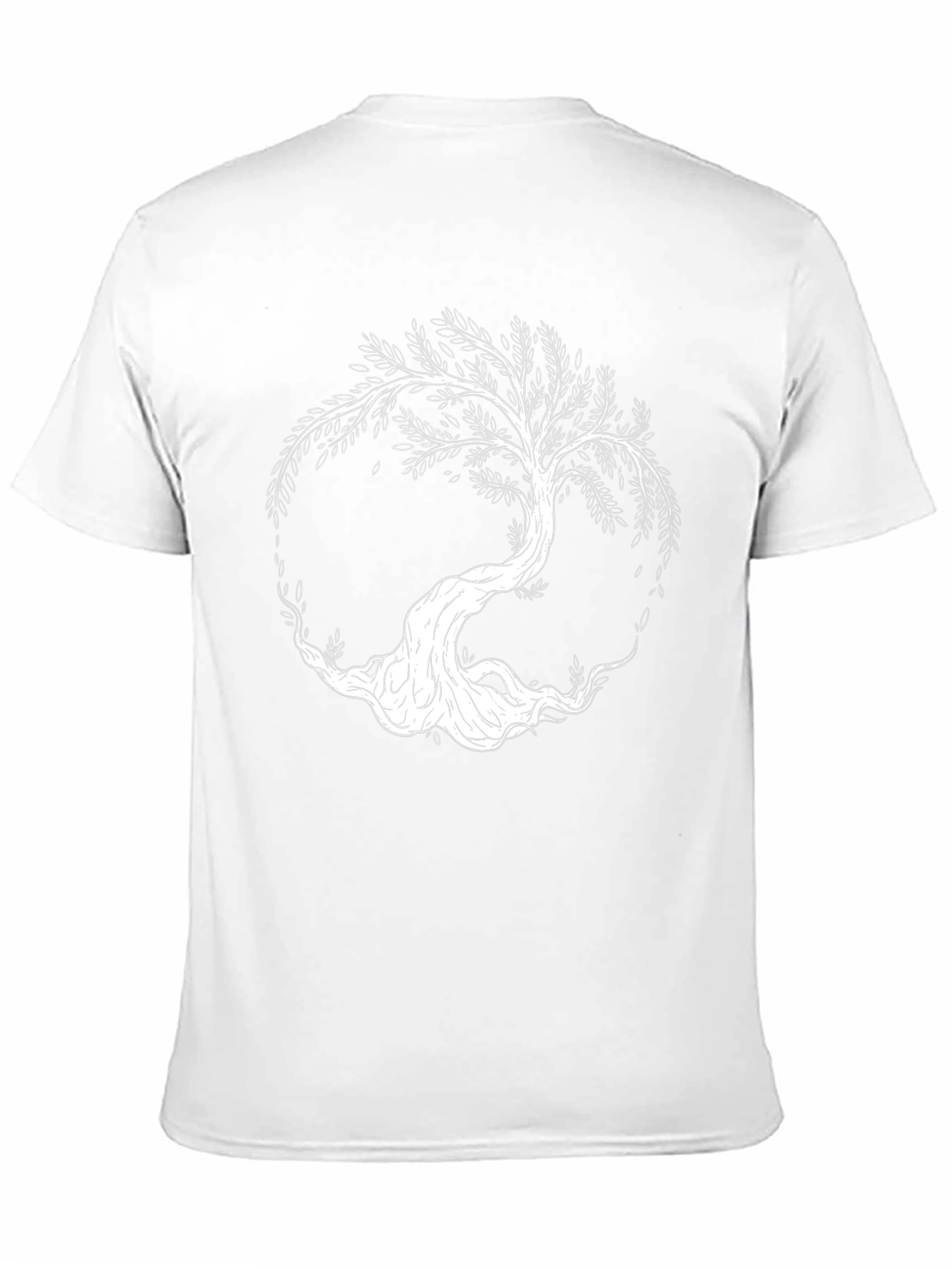 Yggdrasil Tree of Life Graphic T-Shirt - Black