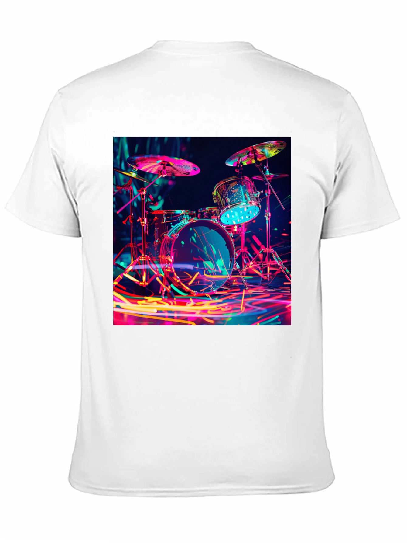 Neon Drum Kit T-Shirt