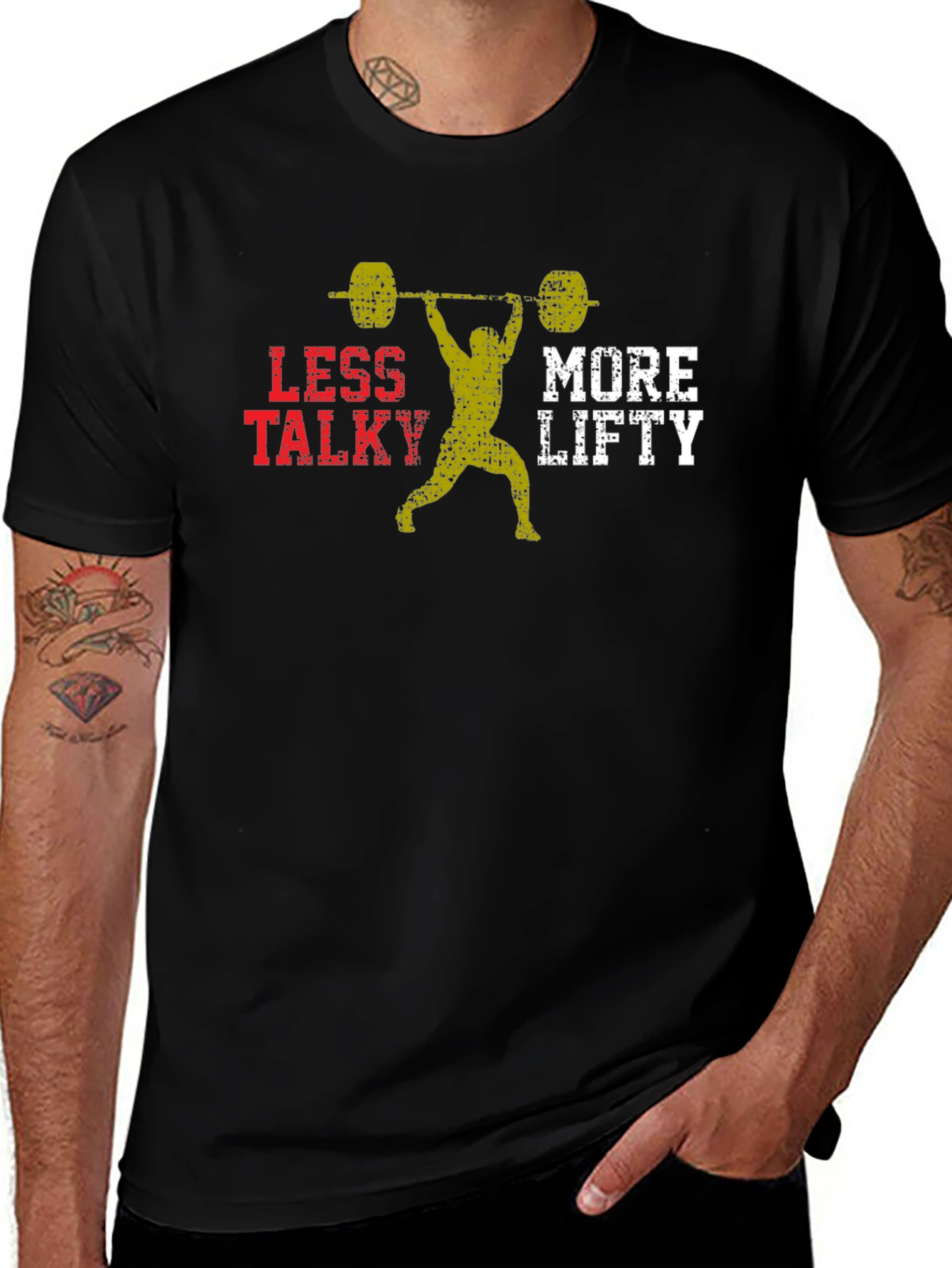 Less Talky More Lifty T-Shirt