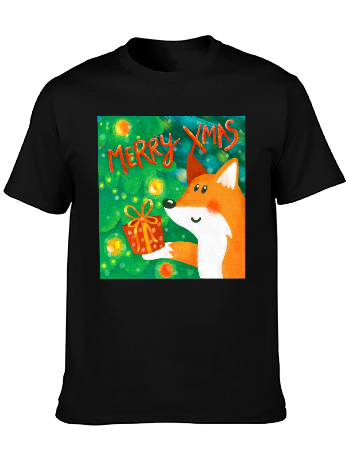 Festive Fox Xmas T-Shirt