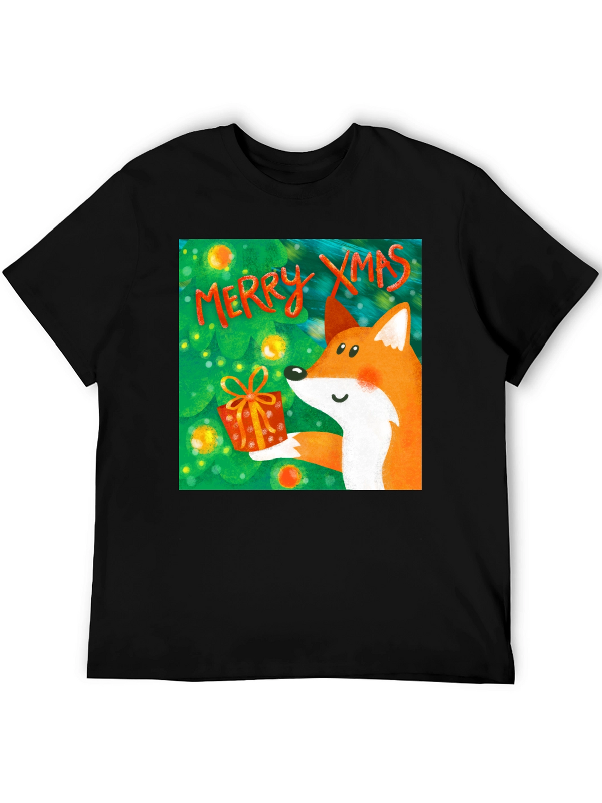Festive Fox Xmas T-Shirt