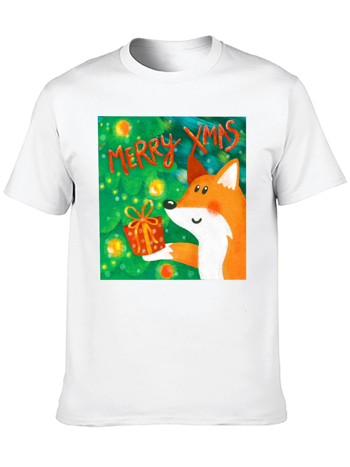 Festive Fox Xmas T-Shirt
