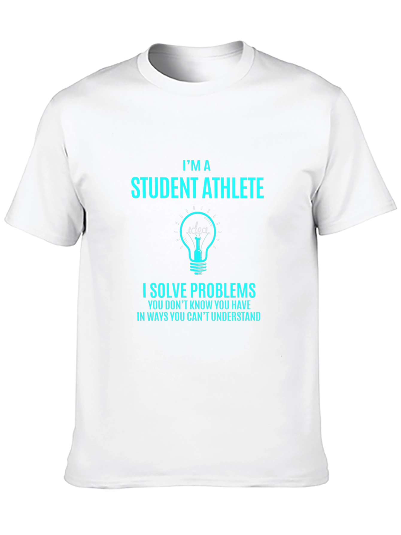 Student Athlete Problem Solver Graphic Tee