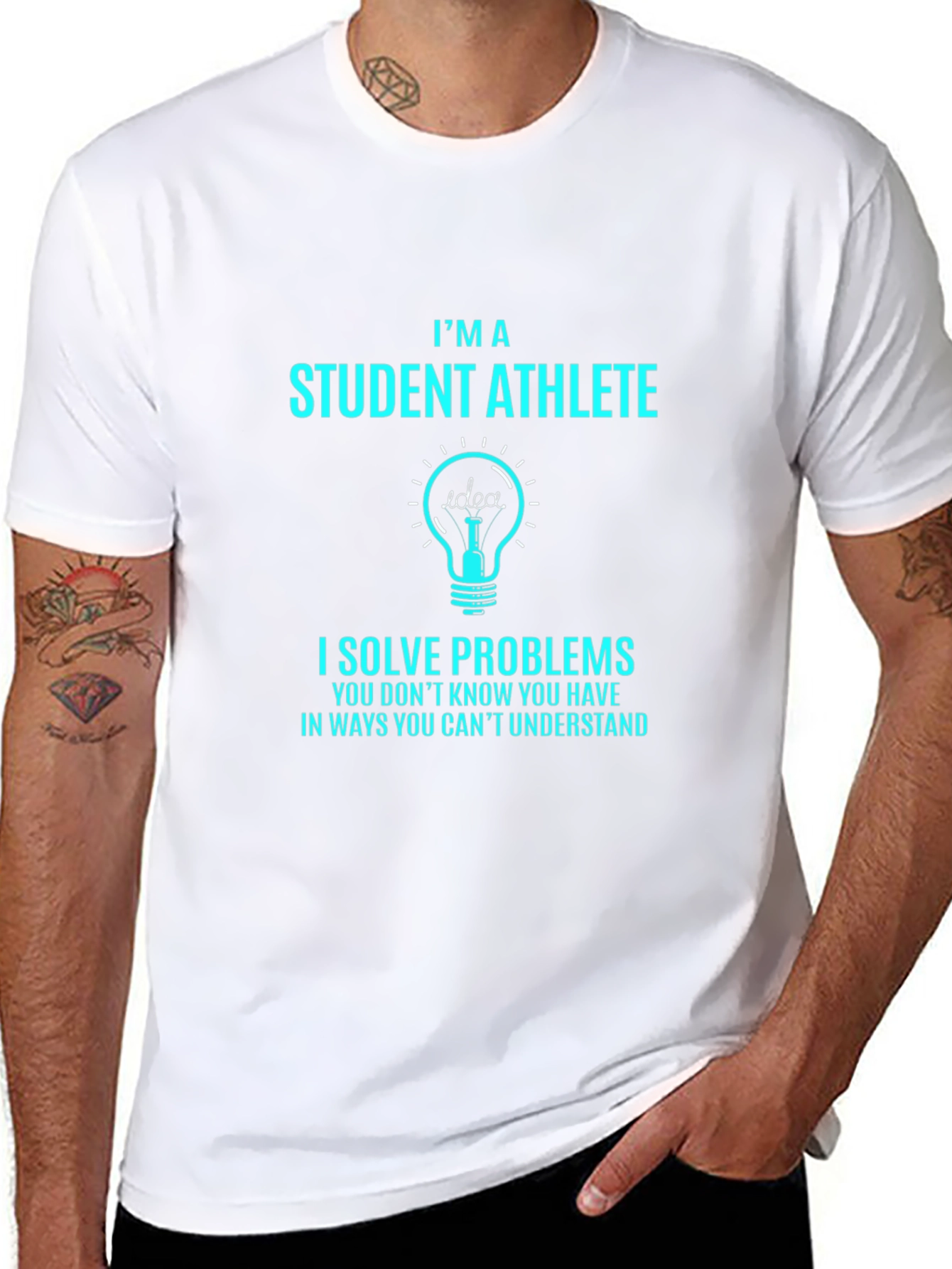 Student Athlete Problem Solver Graphic Tee