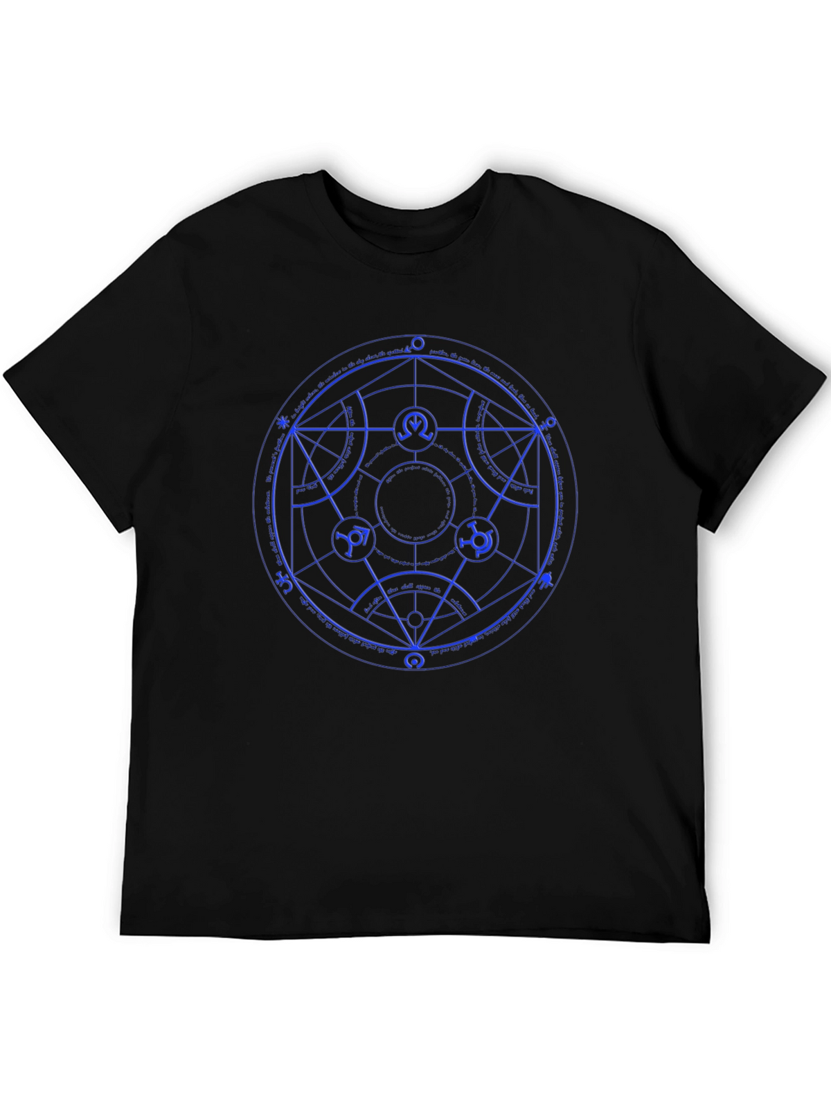 Mystic Circle Graphic Tee - Black