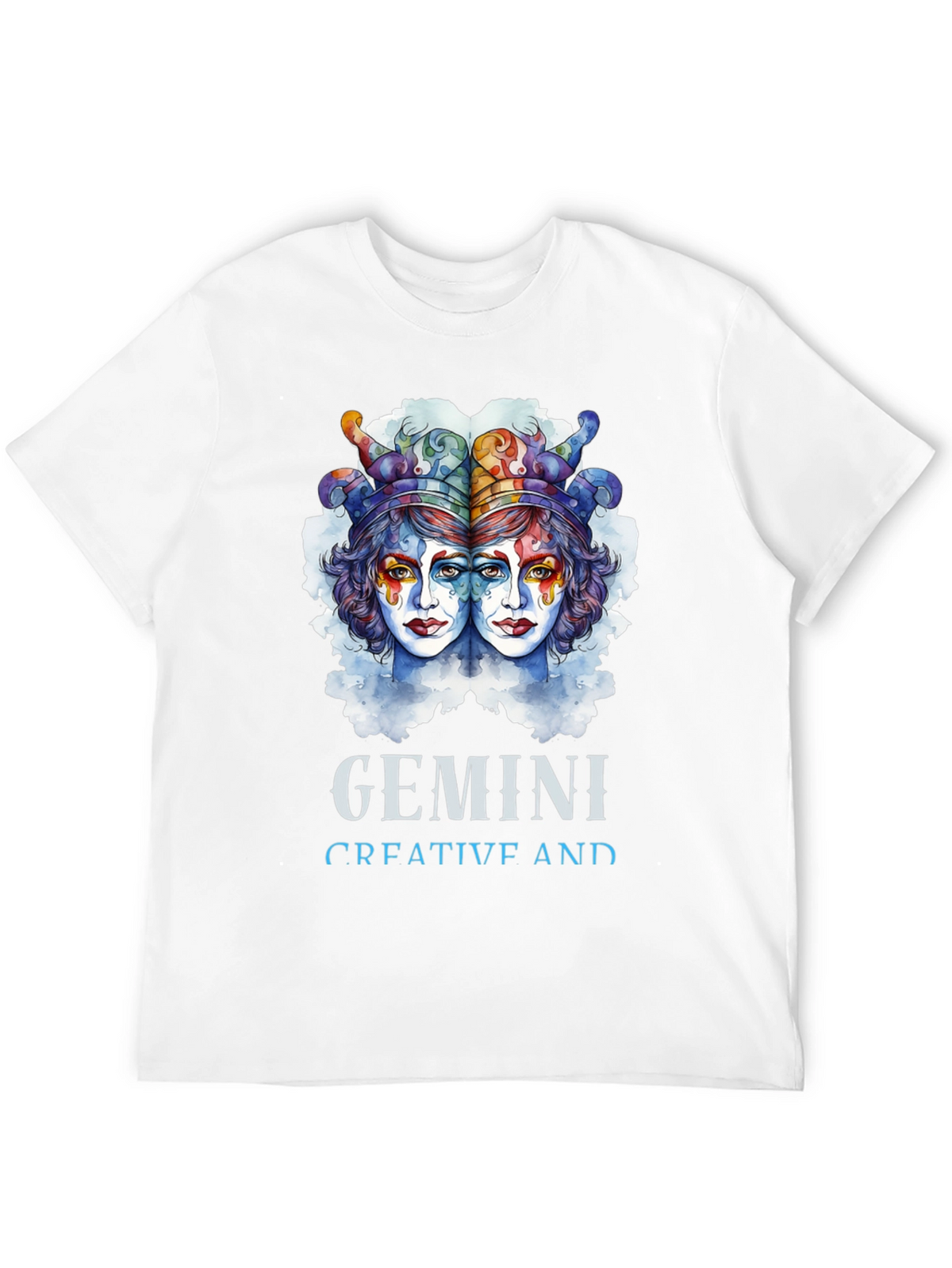 Gemini Creative T-Shirt Zodiac Sign Tee