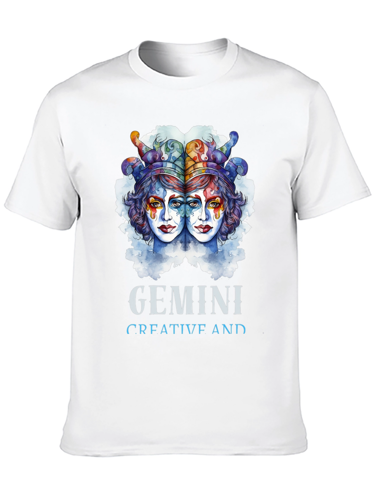 Gemini Creative T-Shirt Zodiac Sign Tee