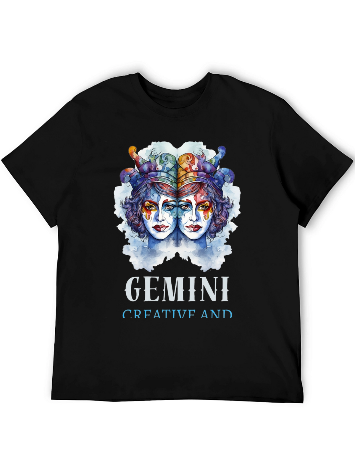 Gemini Creative T-Shirt Zodiac Sign Tee