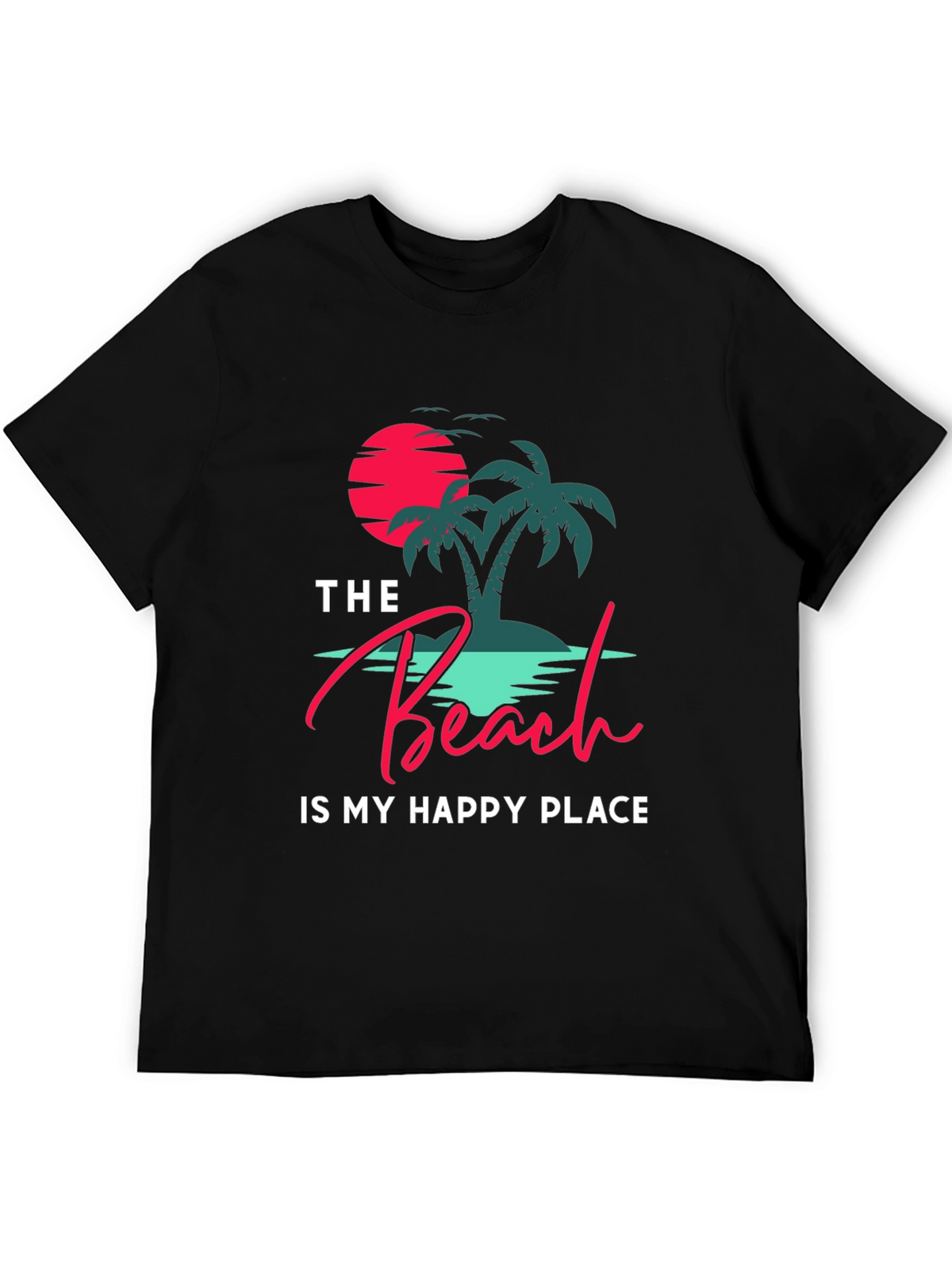 Beach Is My Happy Place Graphic Tee