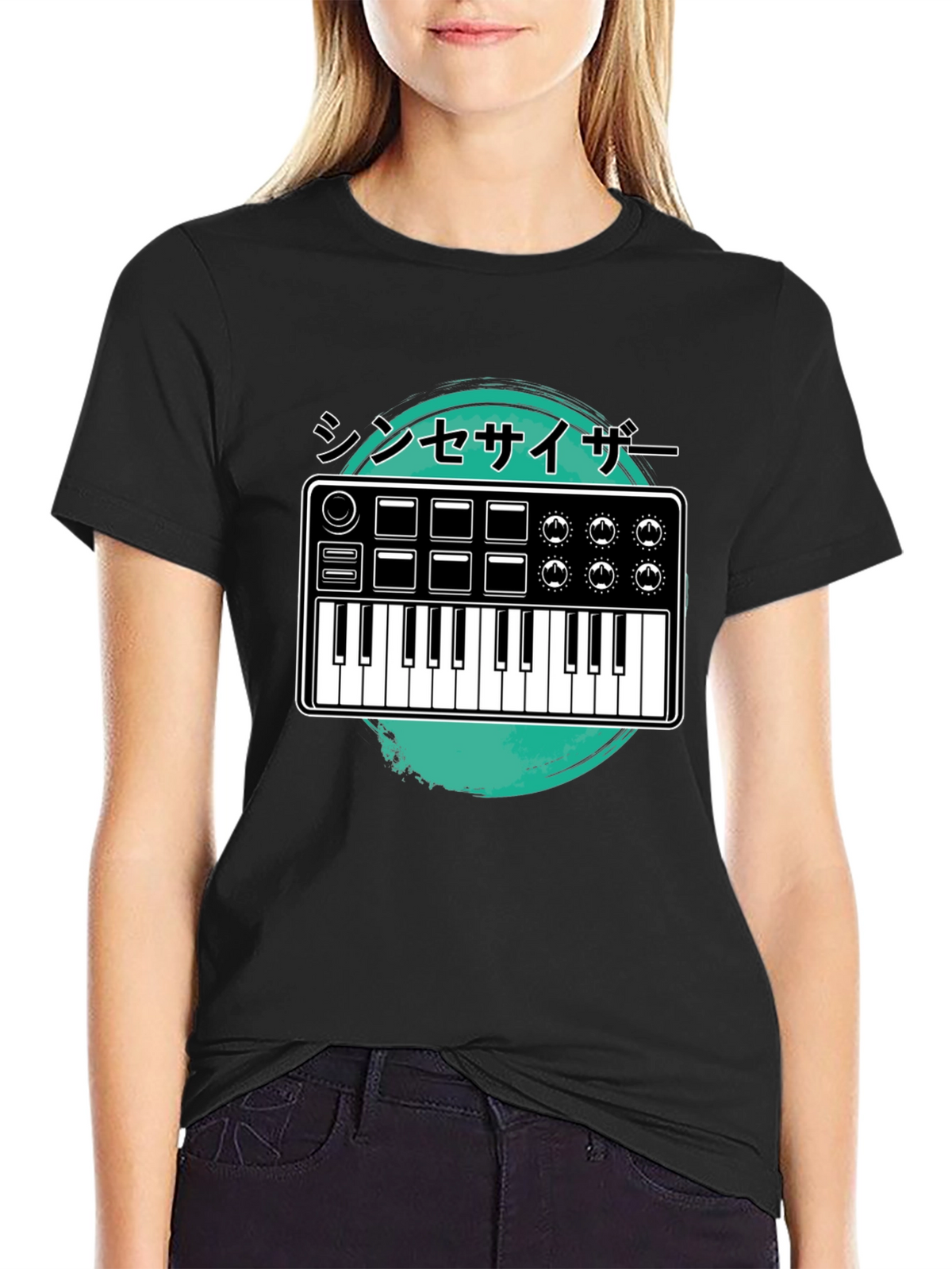 Synthesizer Music T-Shirt - Cool Graphic Tee