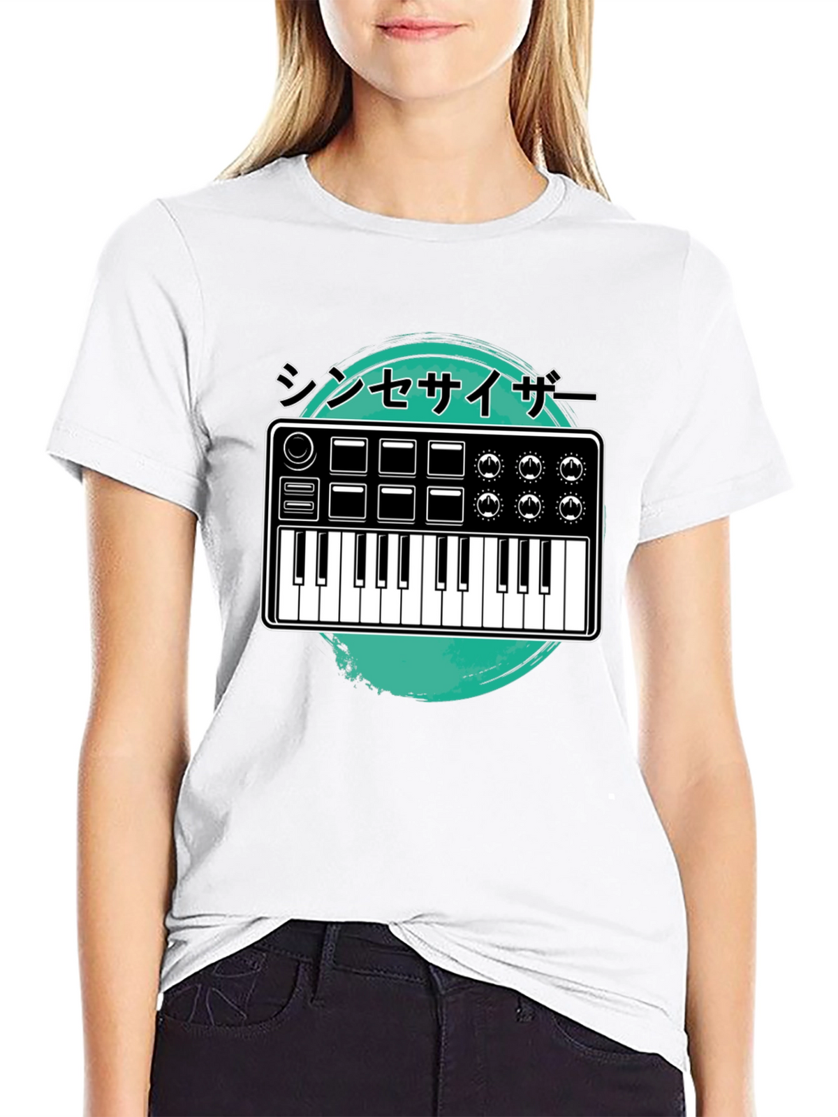 Synthesizer Music T-Shirt - Cool Graphic Tee