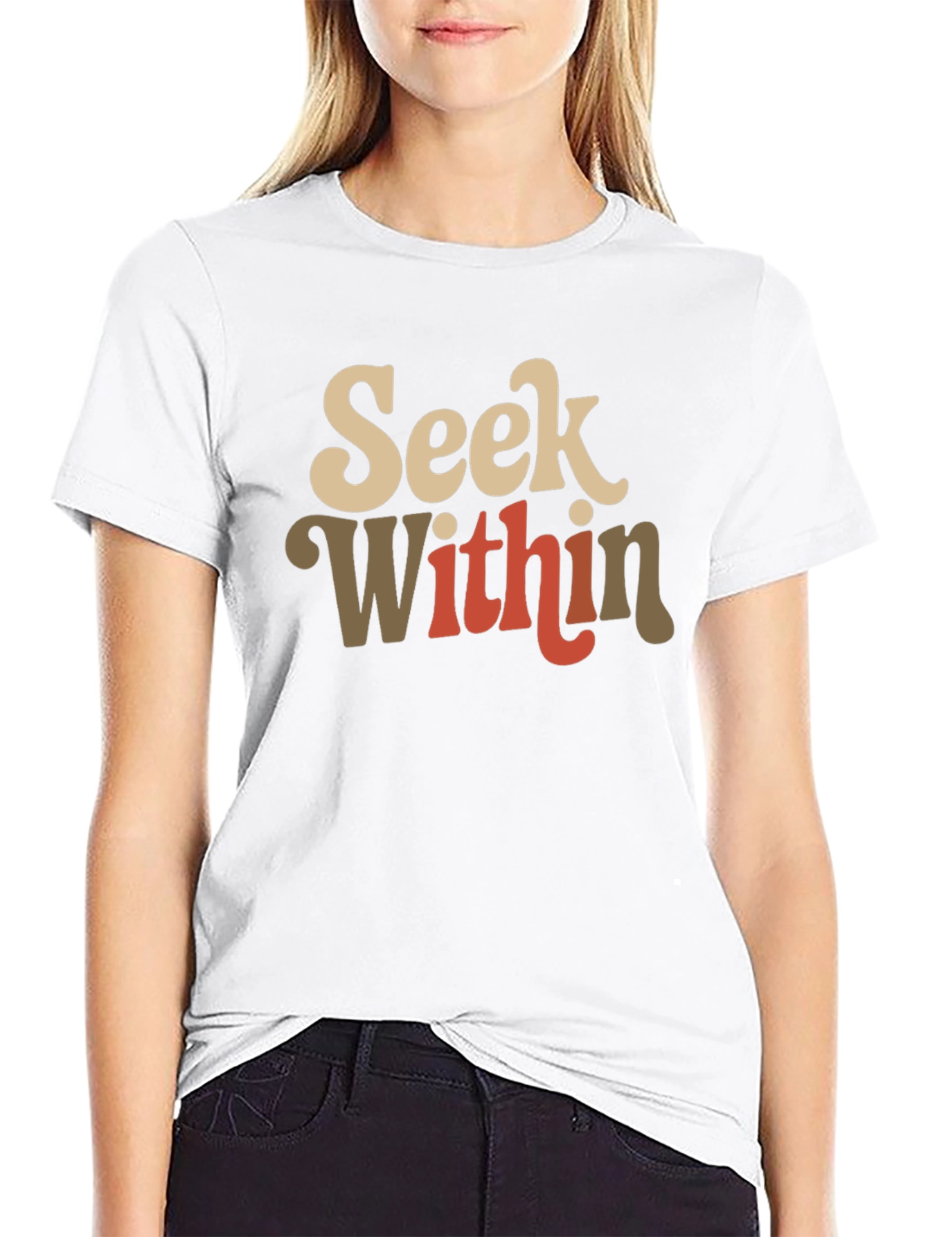 Retro Seek Within Graphic Tee