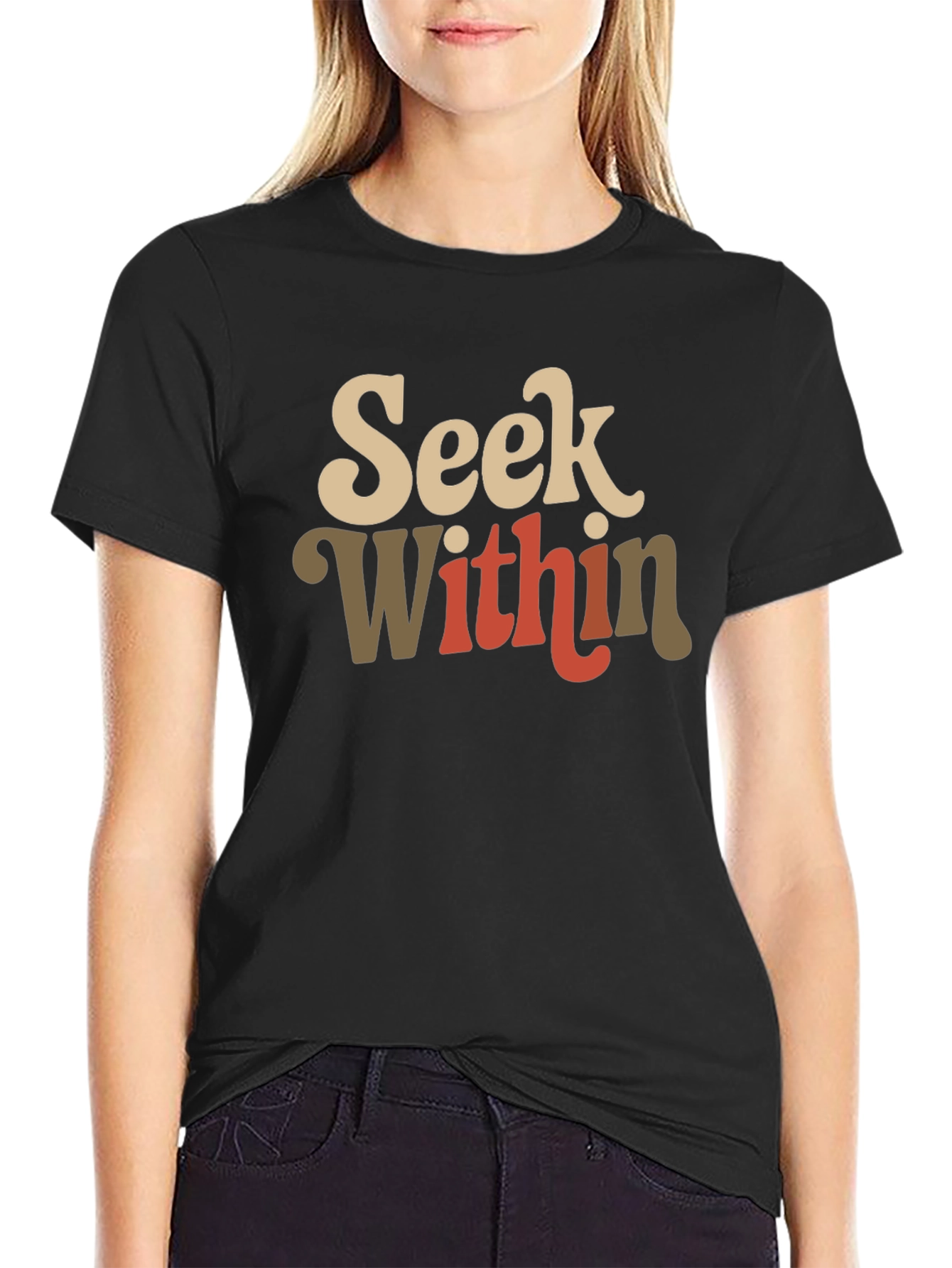 Retro Seek Within Graphic Tee