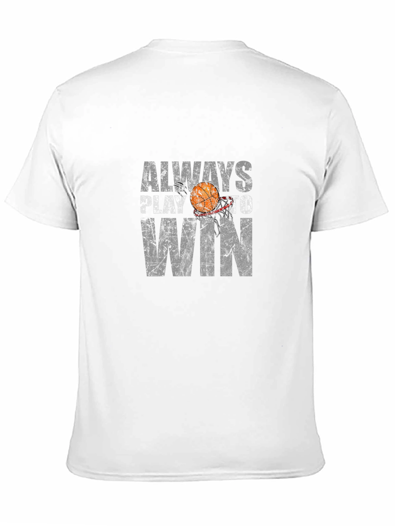 Basketball Graphic Tee - Always Play to Win